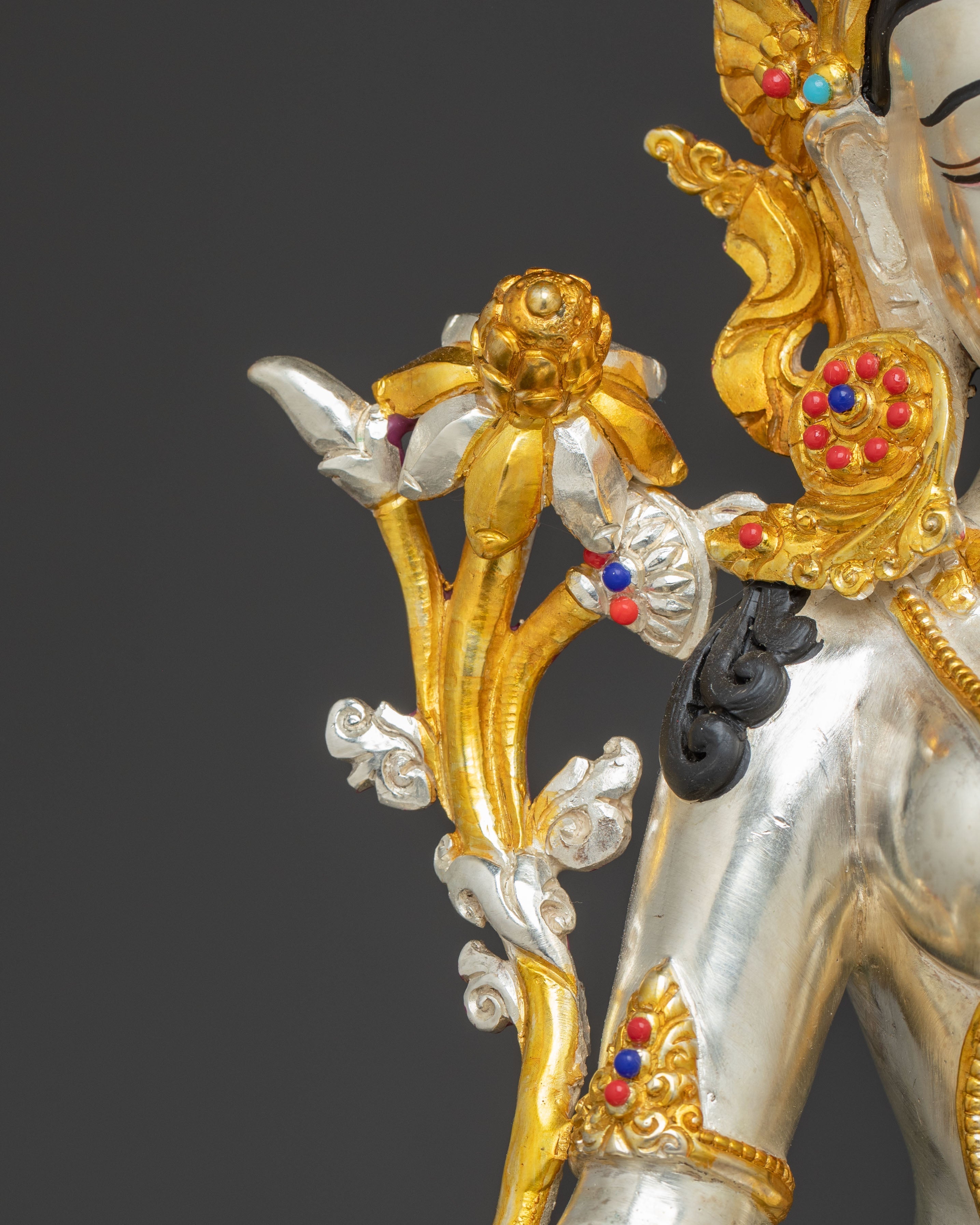 39cm Green Tara Statue | Symbol of Prosperity and Protection