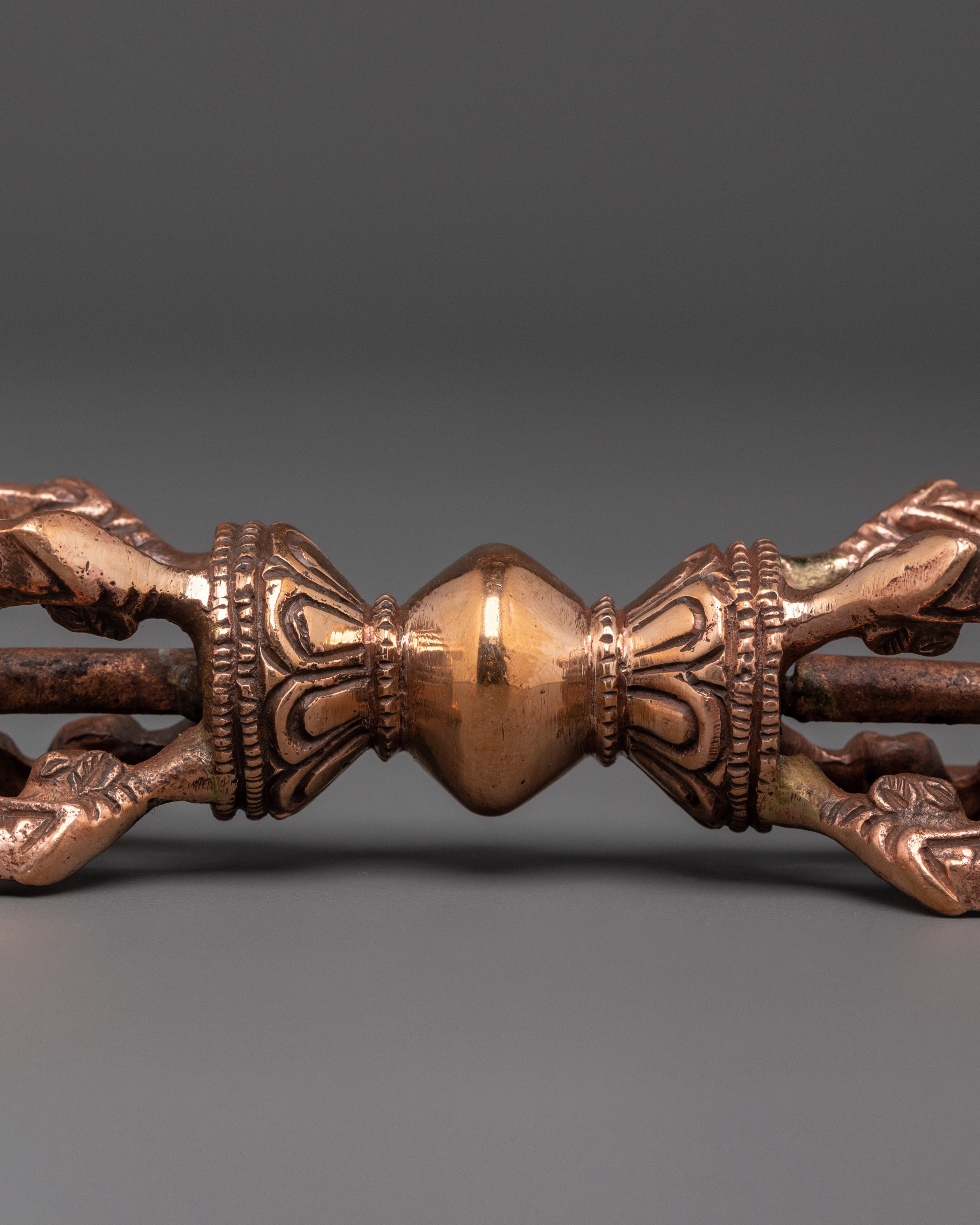 Copper Made Vajra | Sacred Symbol Of Power And Protection