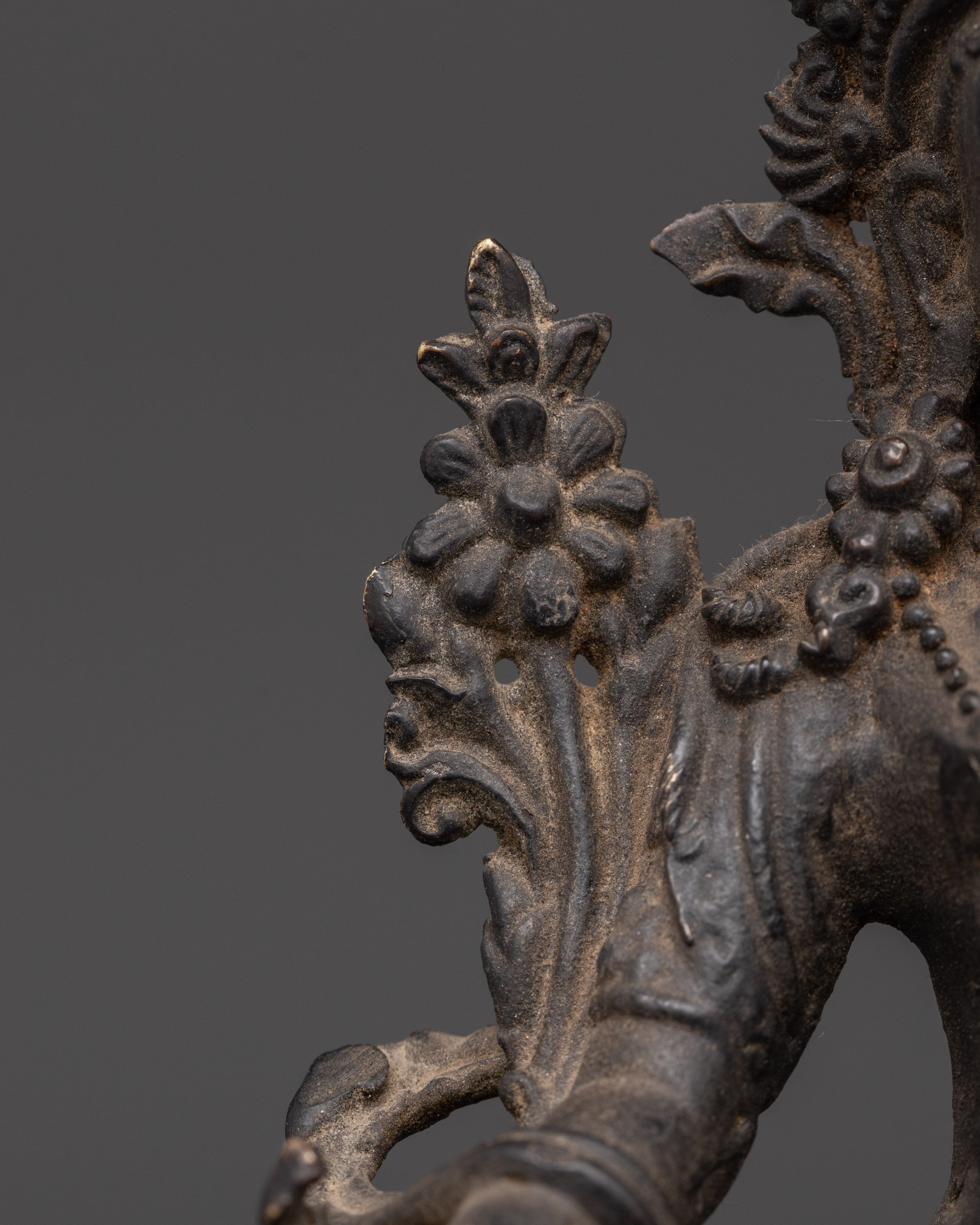 Handcrafted Compassionate Green Tara Figurine for Altar and Decor