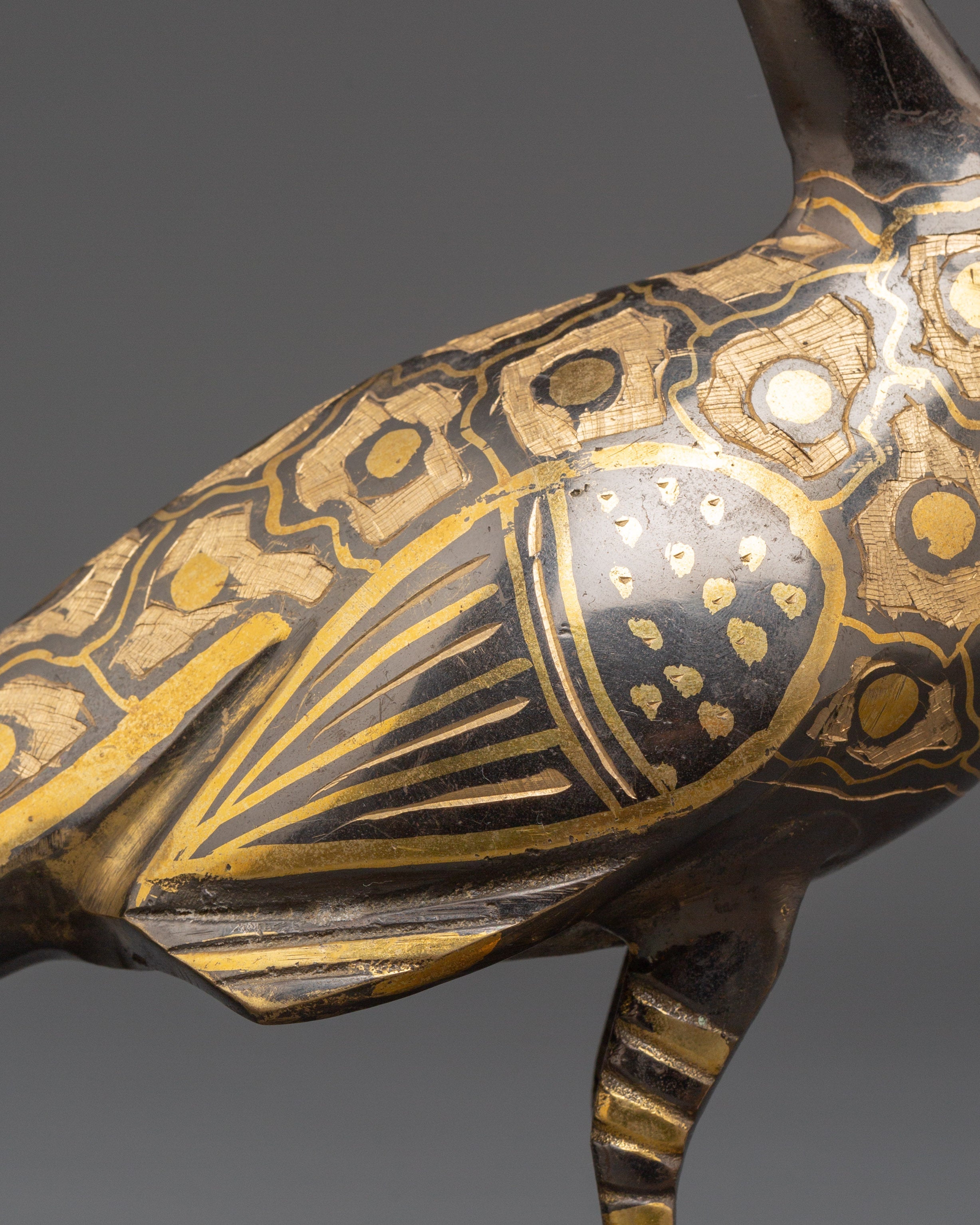 Brass Peacock Set for Decor | Elegant Peacock Decor for Home