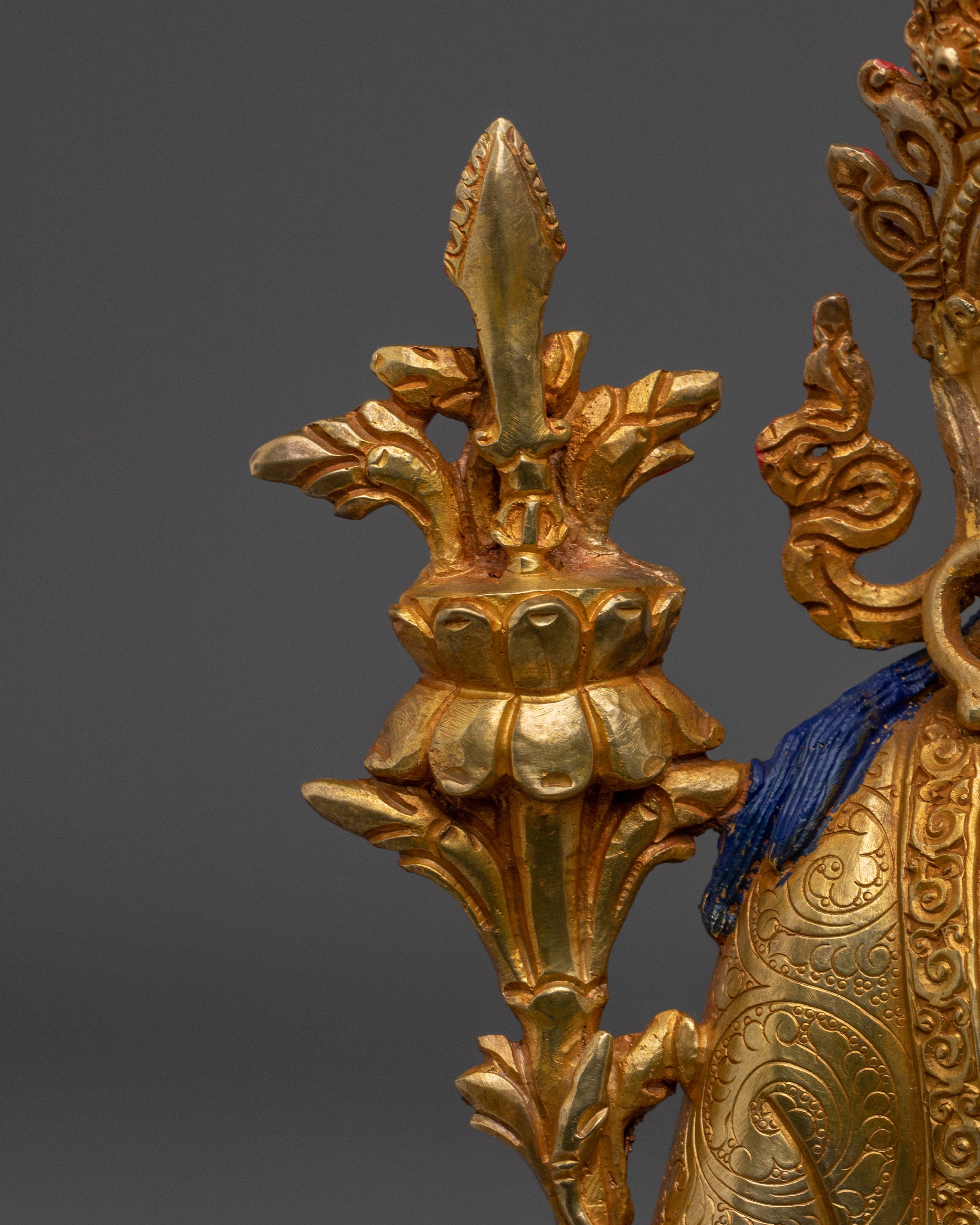 Guru Rinpoche Set Statue | Buddhist Handcrafted Decor