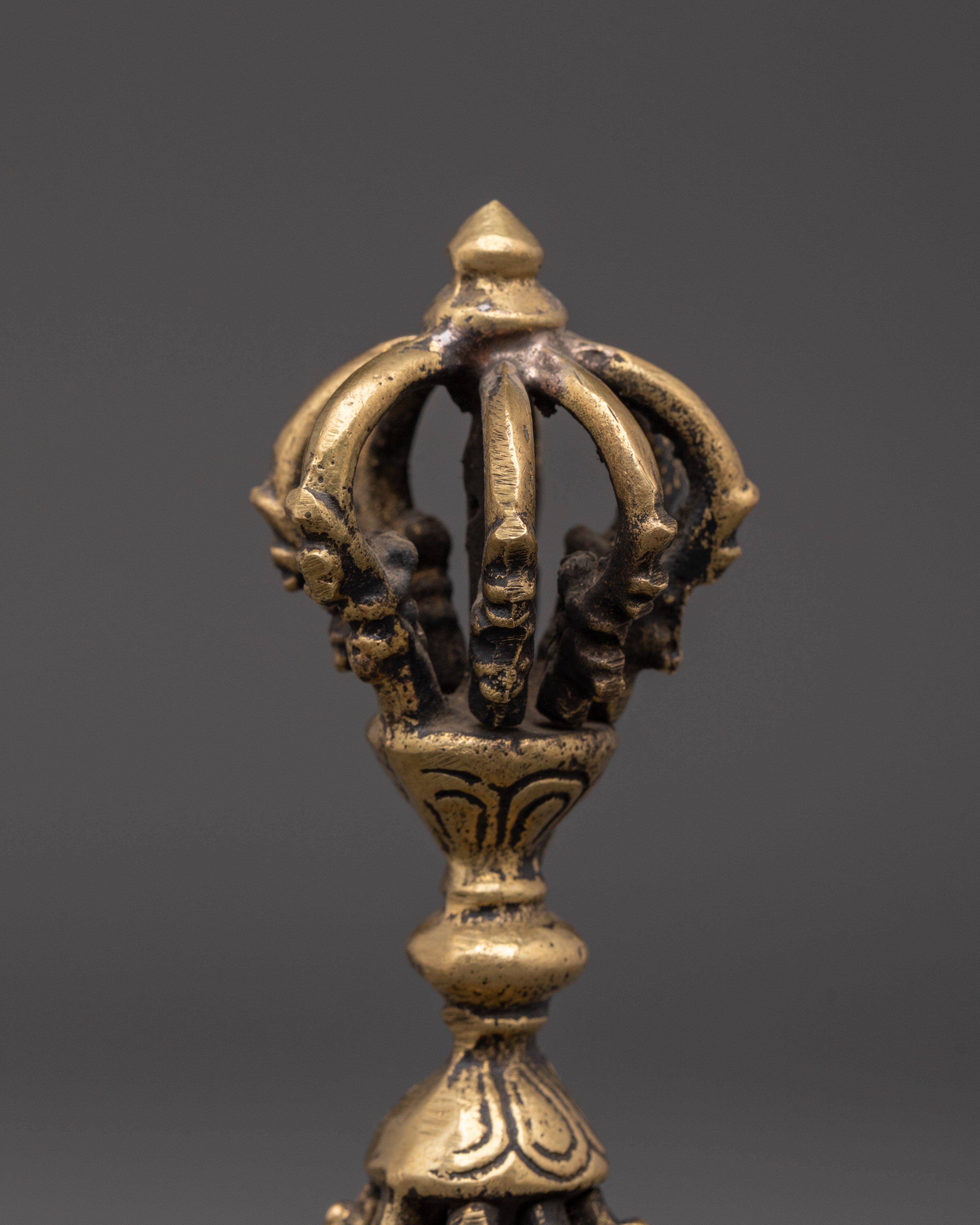 Handmade Sacred Brass Vajra Dorje | Meditation Decor