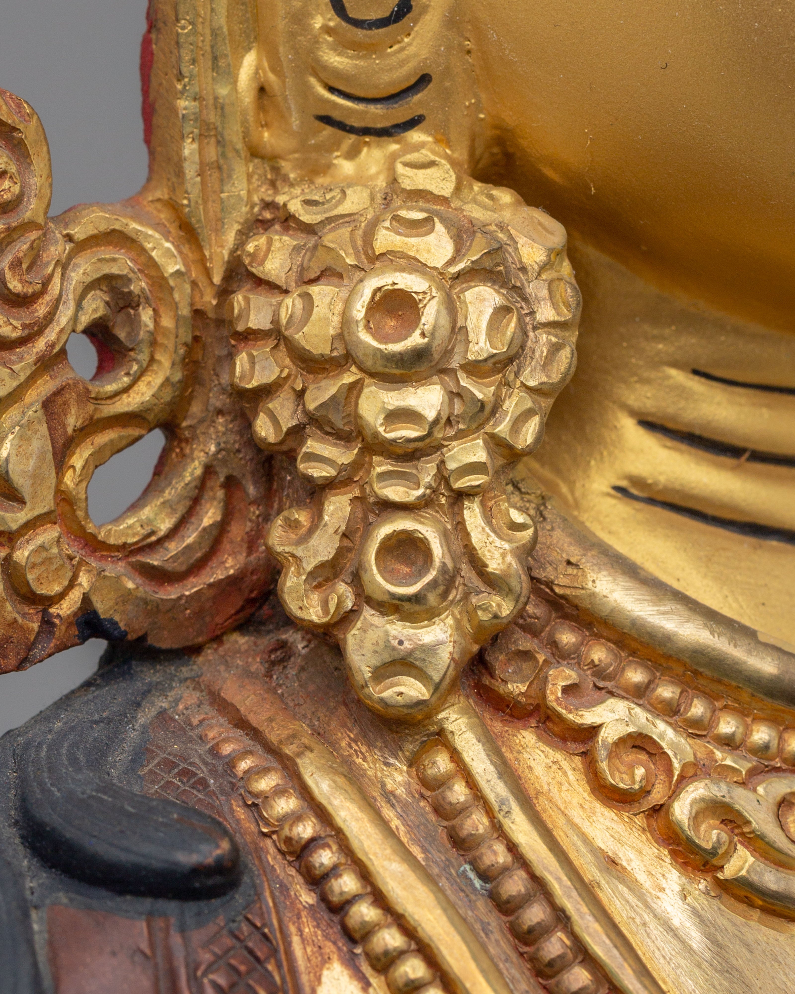 Tibetan Buddhist Amitayus Statue | The Buddha of Infinite Life