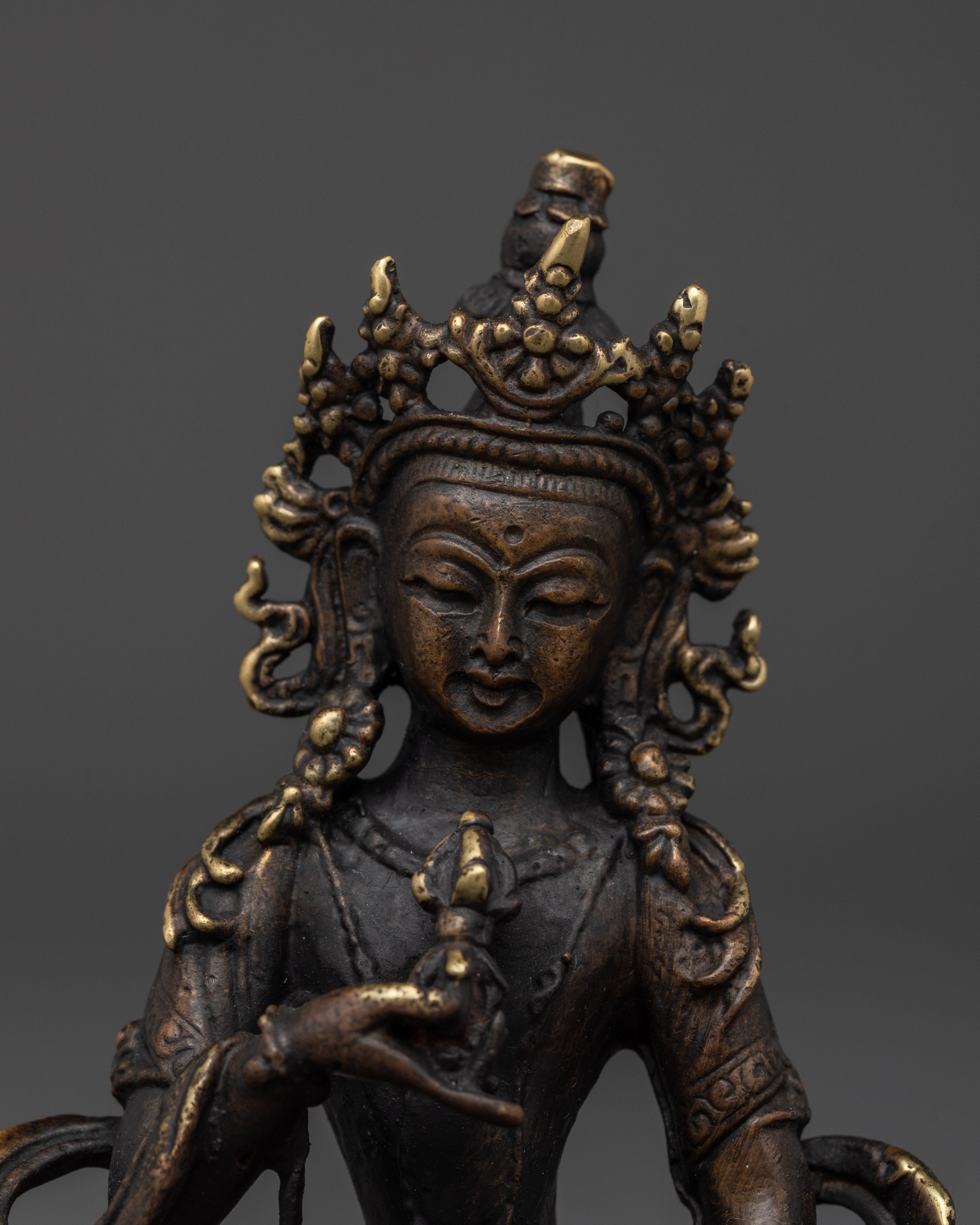 Vajrasattva Purifier of Karma Statue | Serene Statue of Tibetan Dorje Sempa