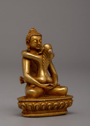 Samantabhadra with Consort Figurine | A Symbol of Unity