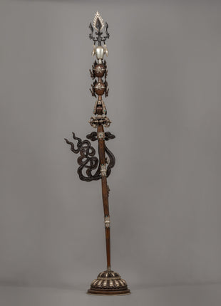Sacred Khatvanga Staff for Buddhist Rituals | Buddhist Sacred Artifact