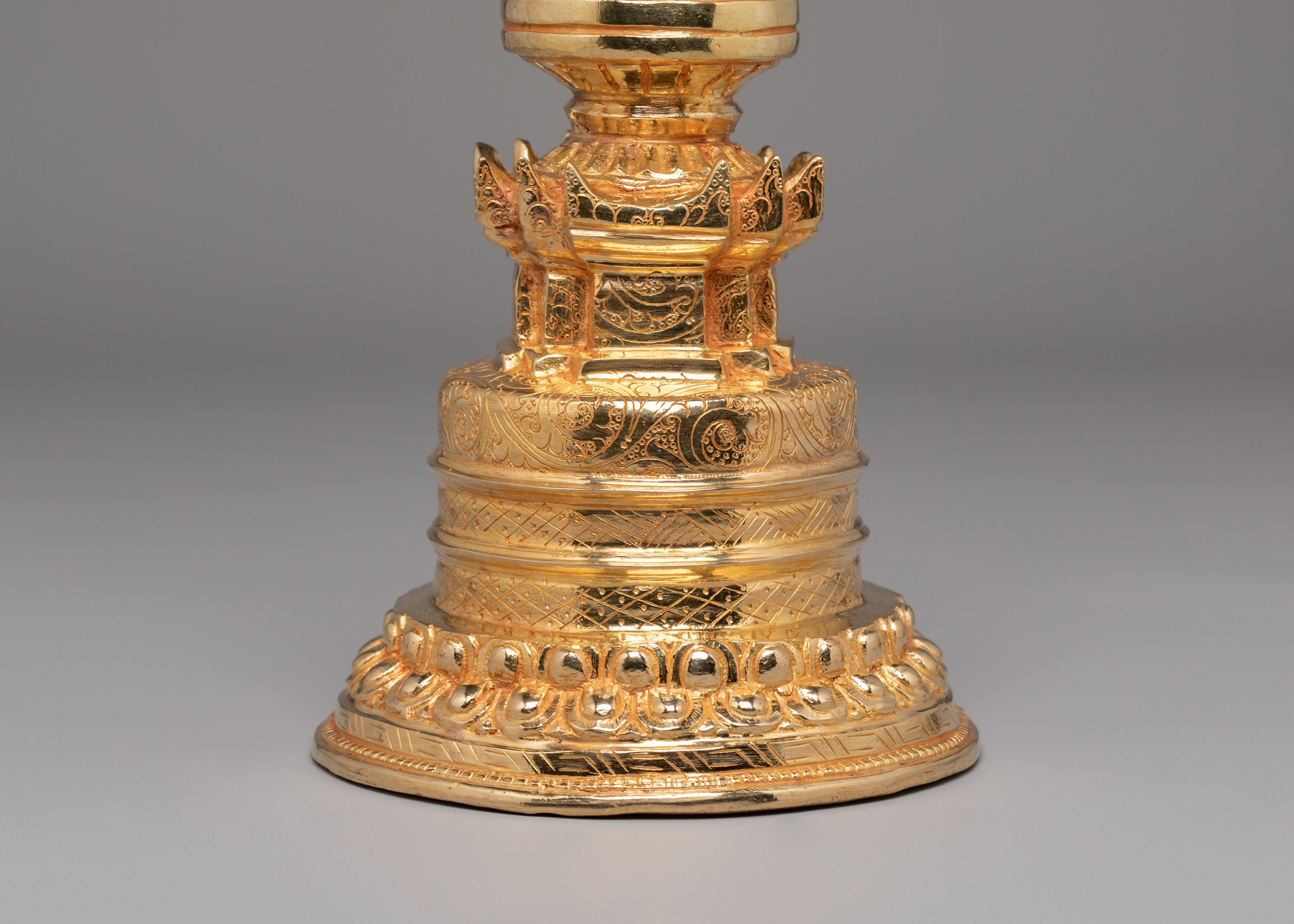 Meditation Shrine Kadampa Stupa | Symbolizing Enlightenment Wisdom and Peace