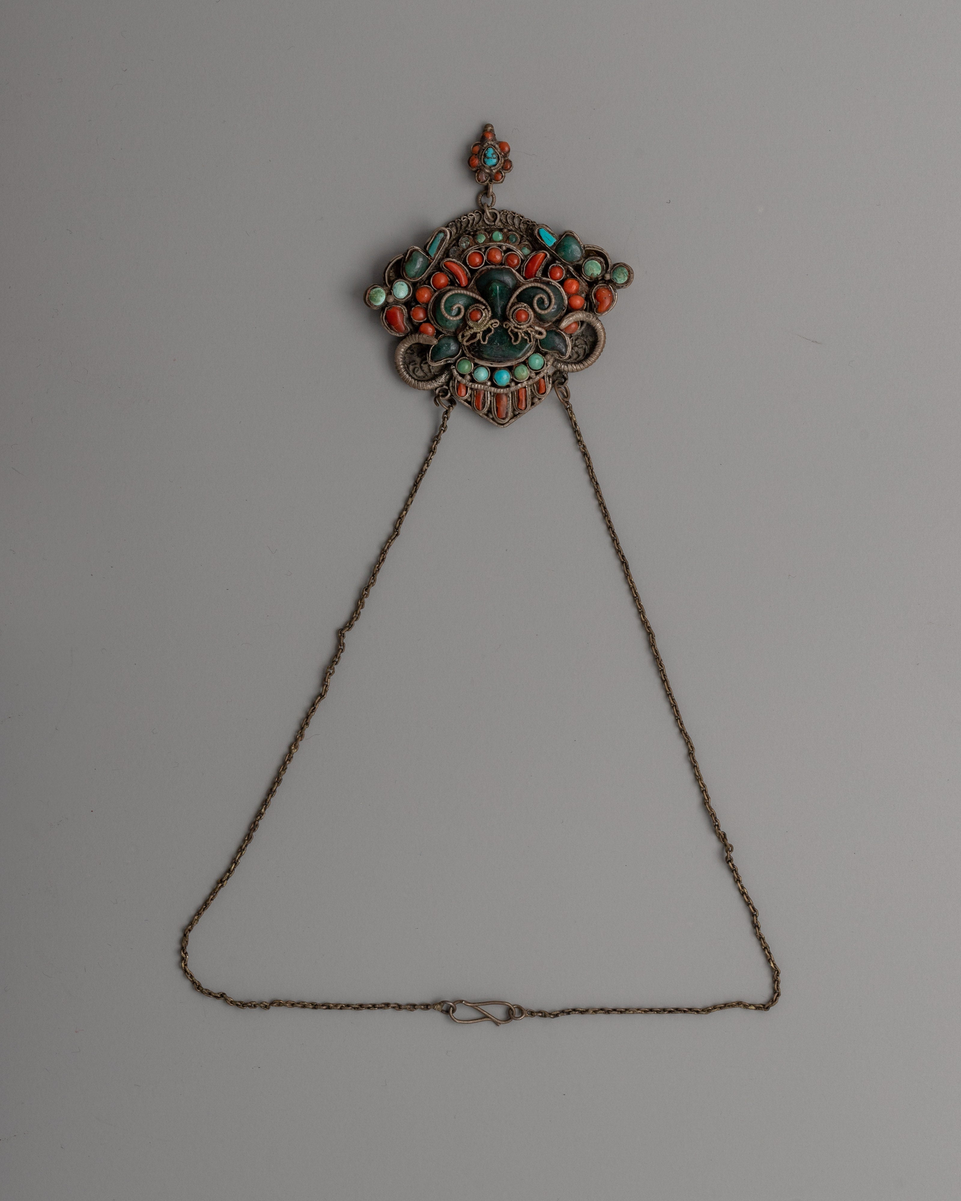 Tibetan Garuda Dharma Locket | Spiritual Connection and Protection Accessory