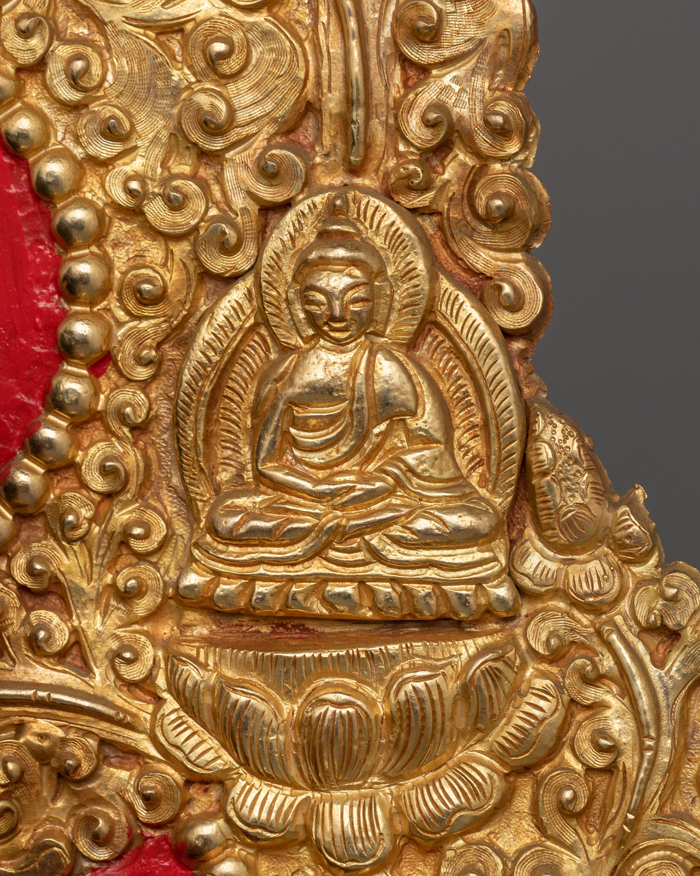 Golden Vairocana Statue | The Buddha of Ultimate Wisdom