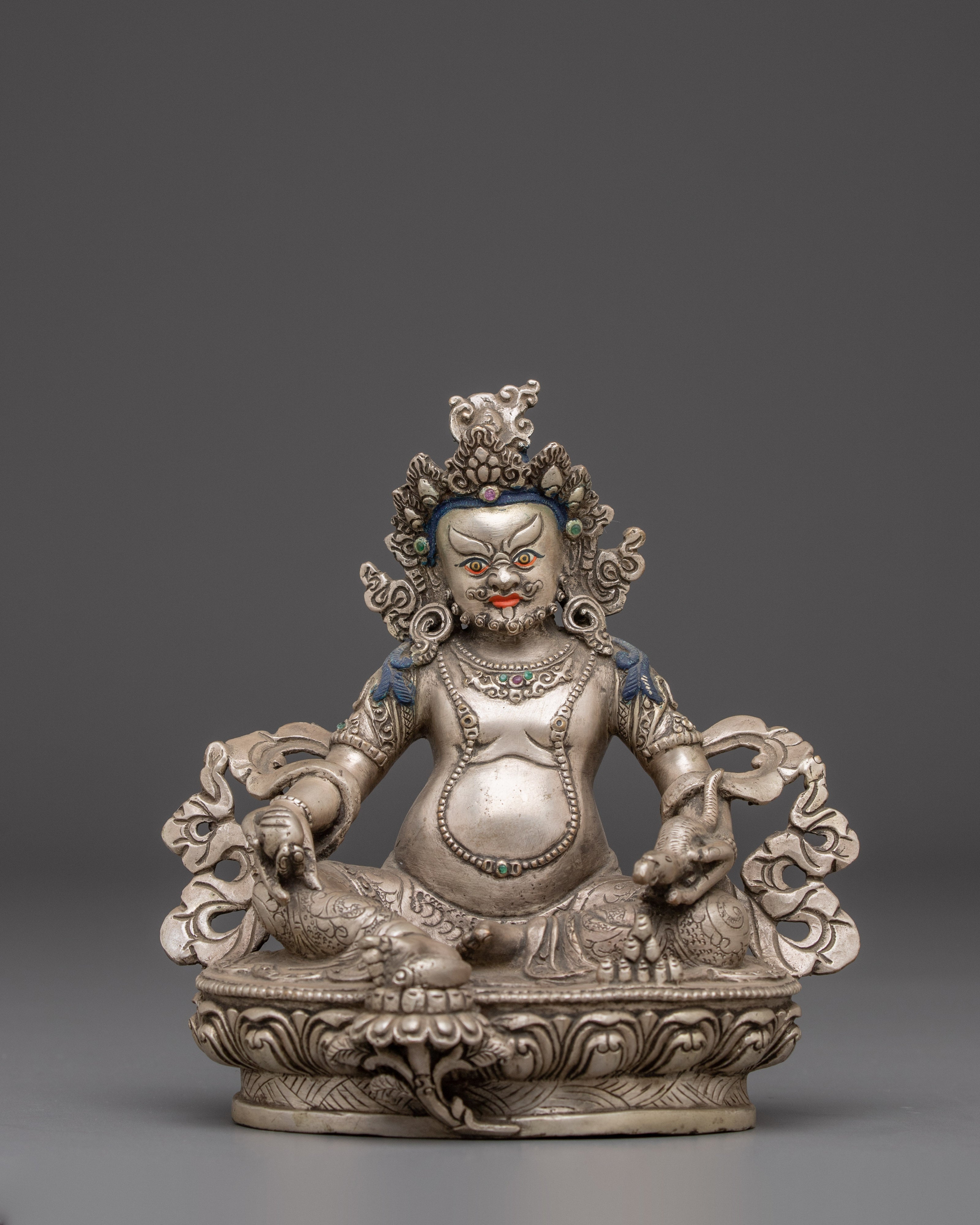 Dzambhala Art, The Tibetan Wealth God | Sacred Prosperity Statue