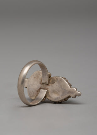 Tibetan-Inspired Handmade Spiritual Ring | Unique Spiritual & Bohemian Style | Gift Ideas