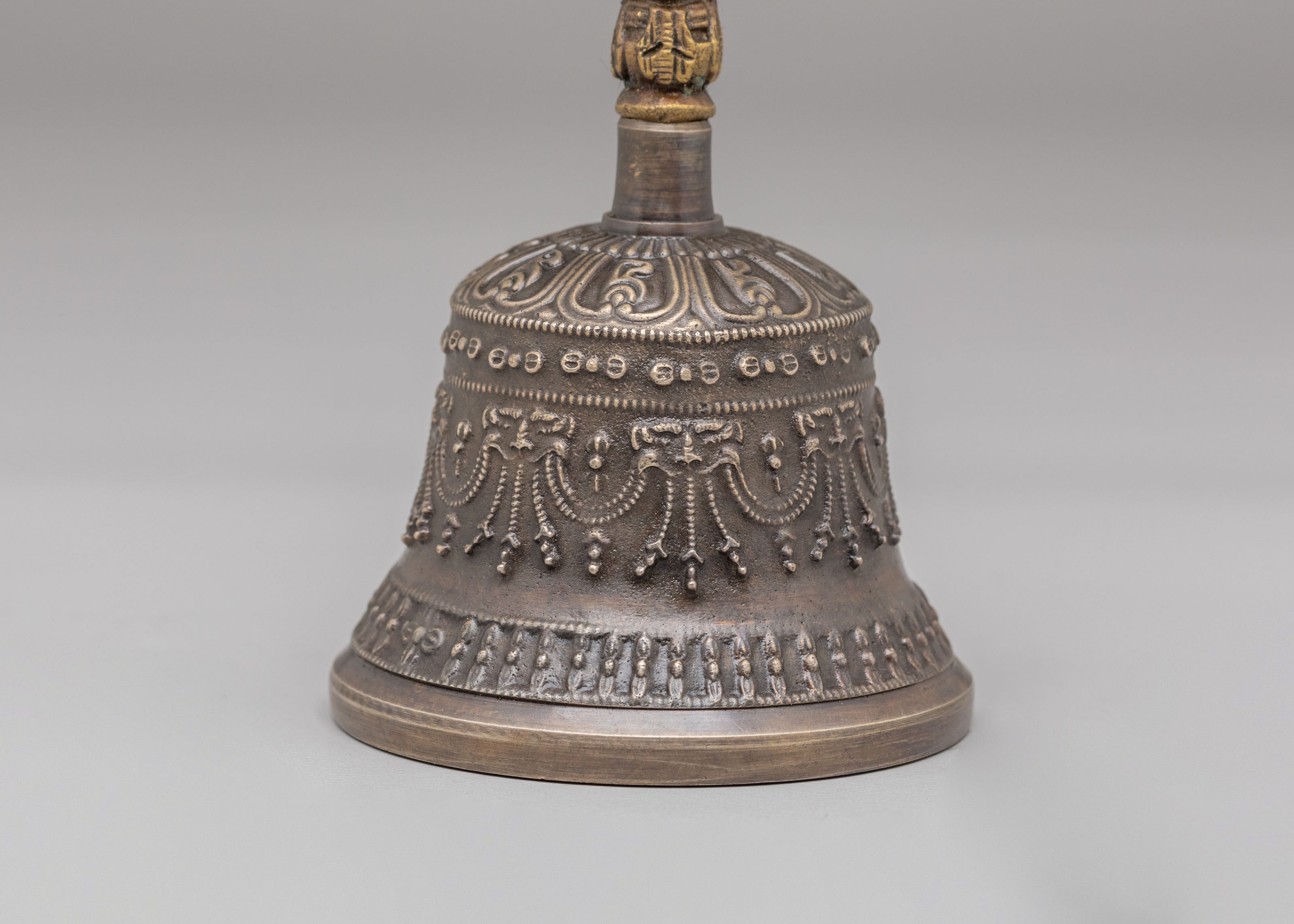 Ceremonial Vajra Bell Set | Ritual Bell & Vajra for Meditation