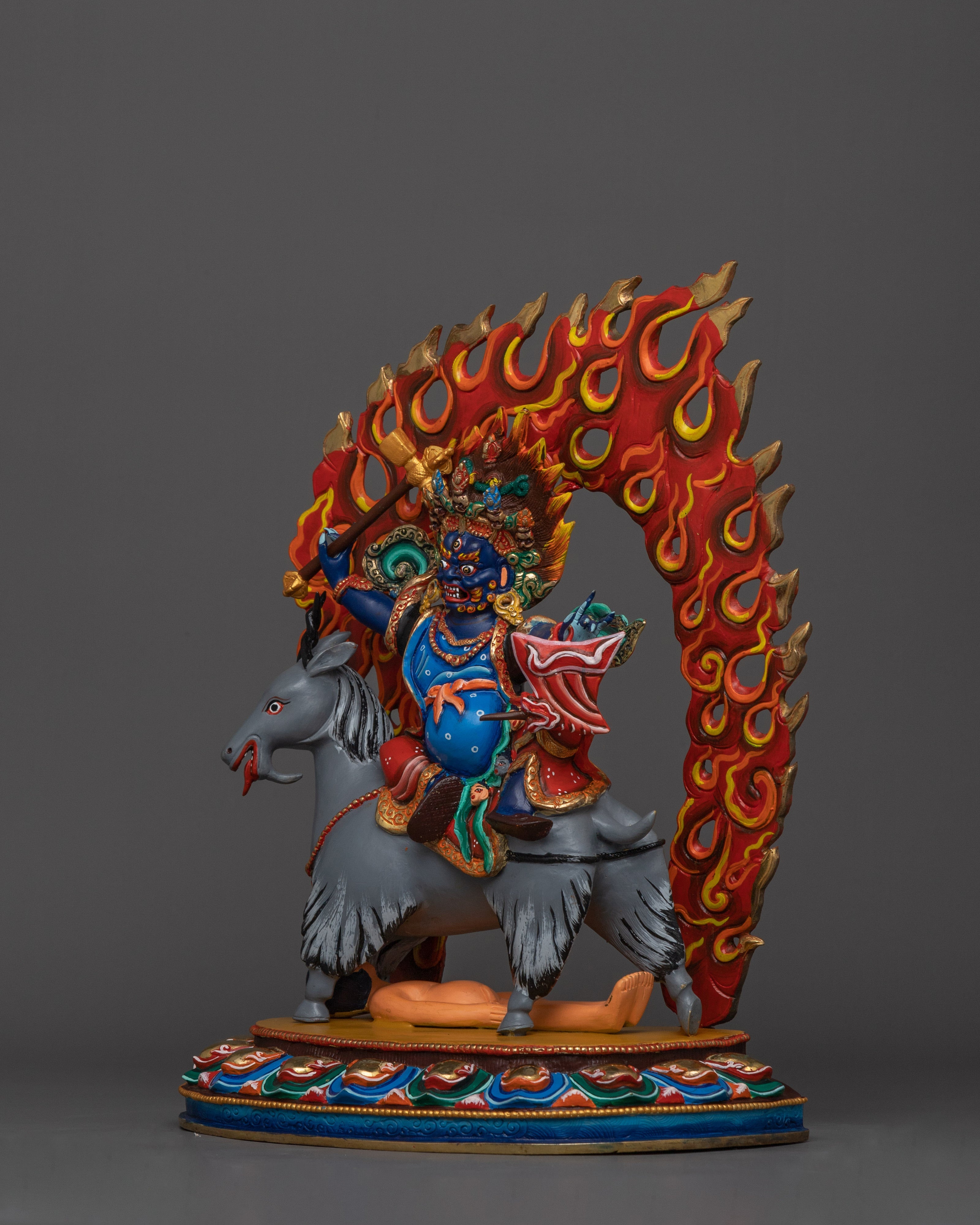 Damchen Garwai Nakpo | The Oathbound Vajra Blacksmith