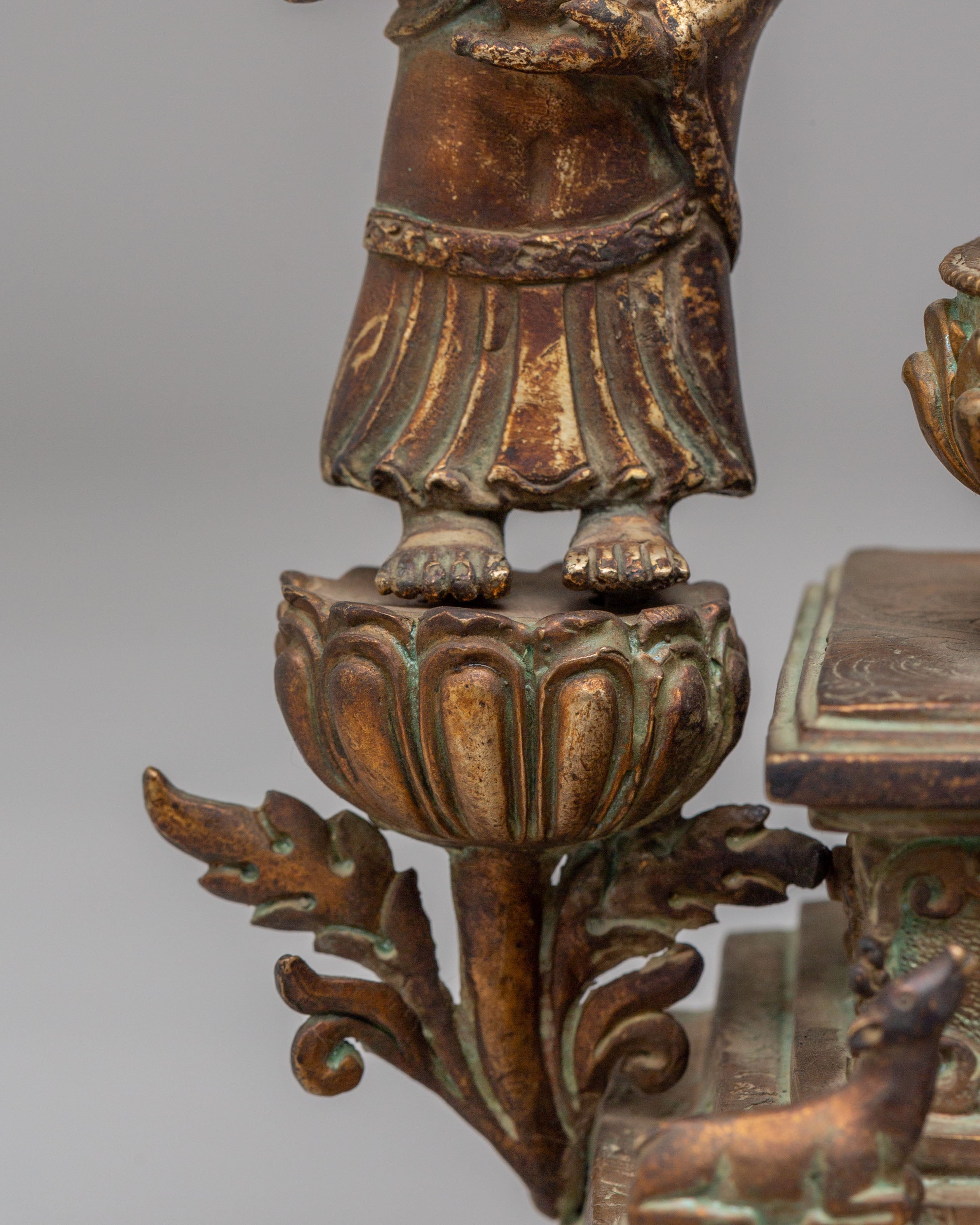 Shakyamuni Buddha With Disciples Statue | Ideal for Home Decor &amp; Meditation