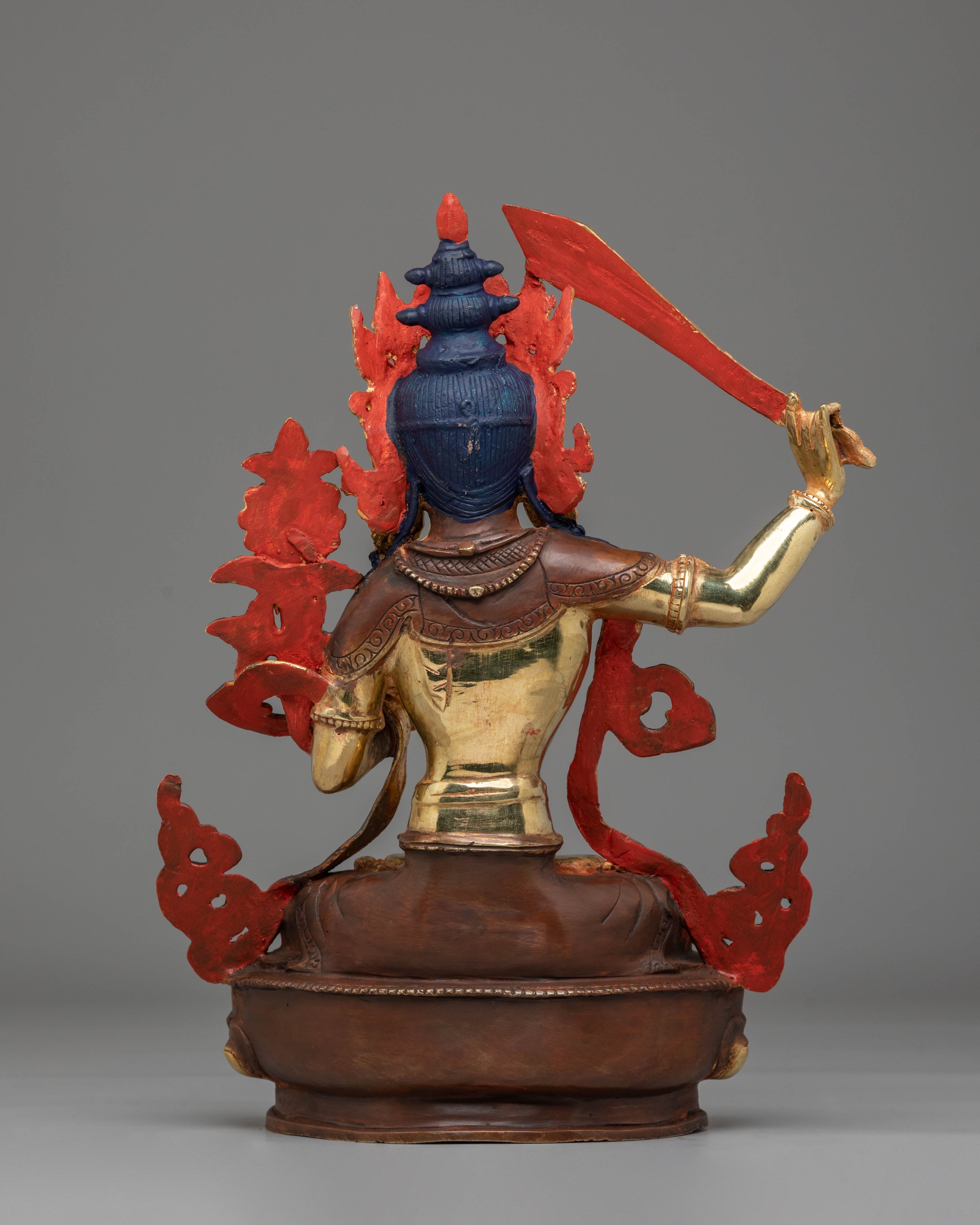 Manjushri Sword of Wisdom Deity Statue | A Symbol of Enlightenment