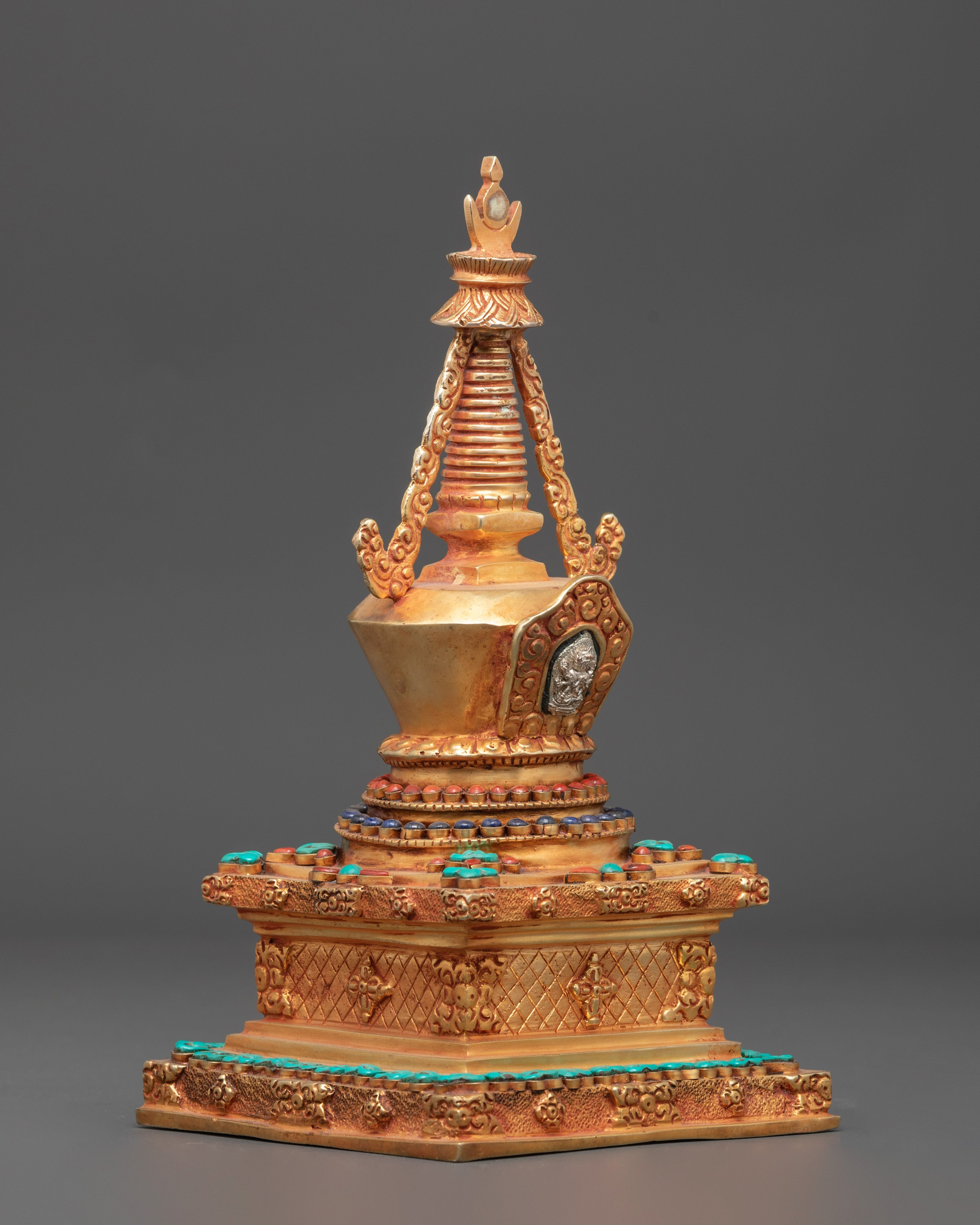 Golden Stupa for Ceremonies | Path to Enlightenment