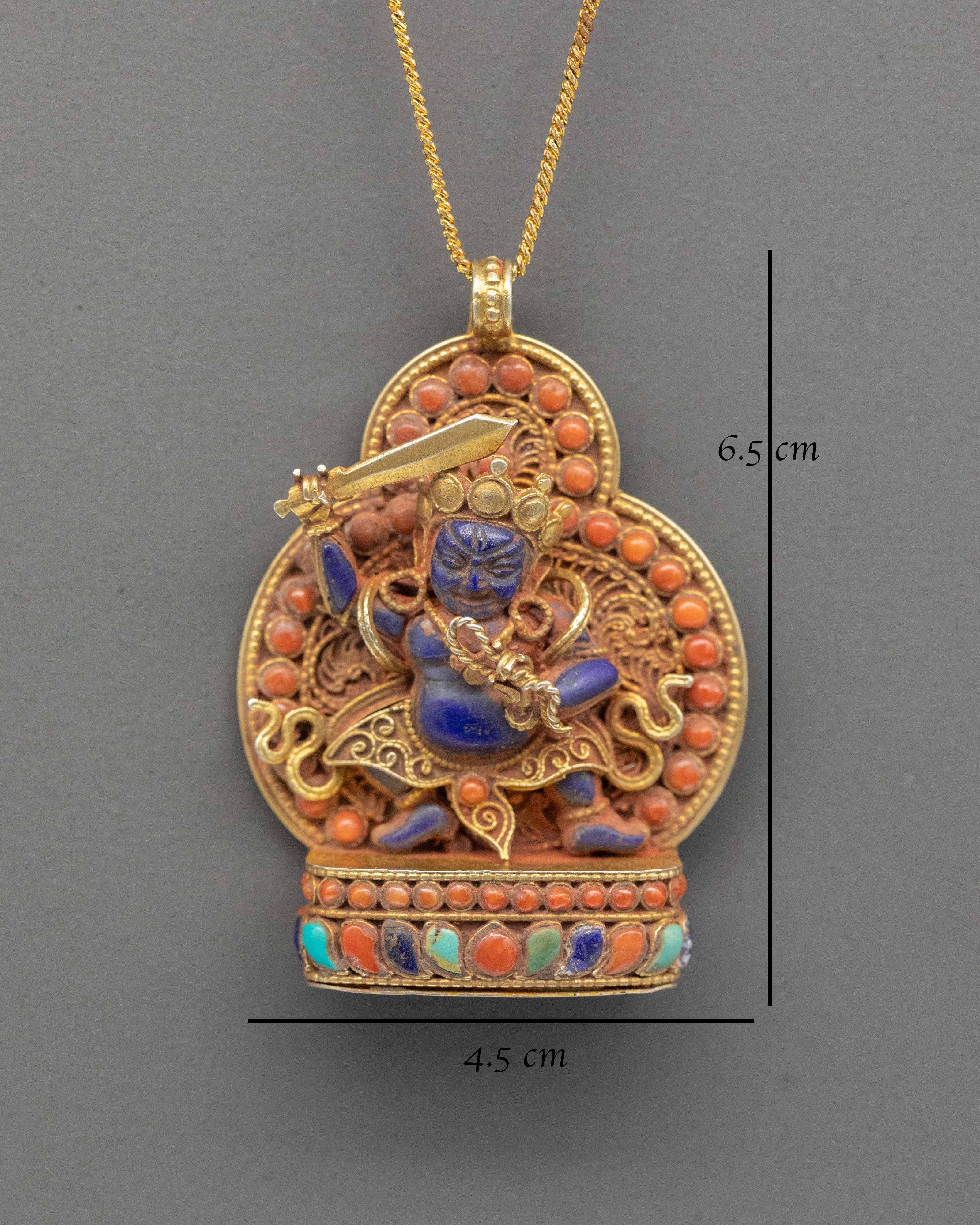 Buddhist Prayer Ghau Box Locket | Spiritual Jewelry
