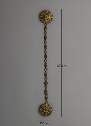 Bhutanese Dress Clip (Koma) | A traditional ornament for Bhutanese attire and collectors