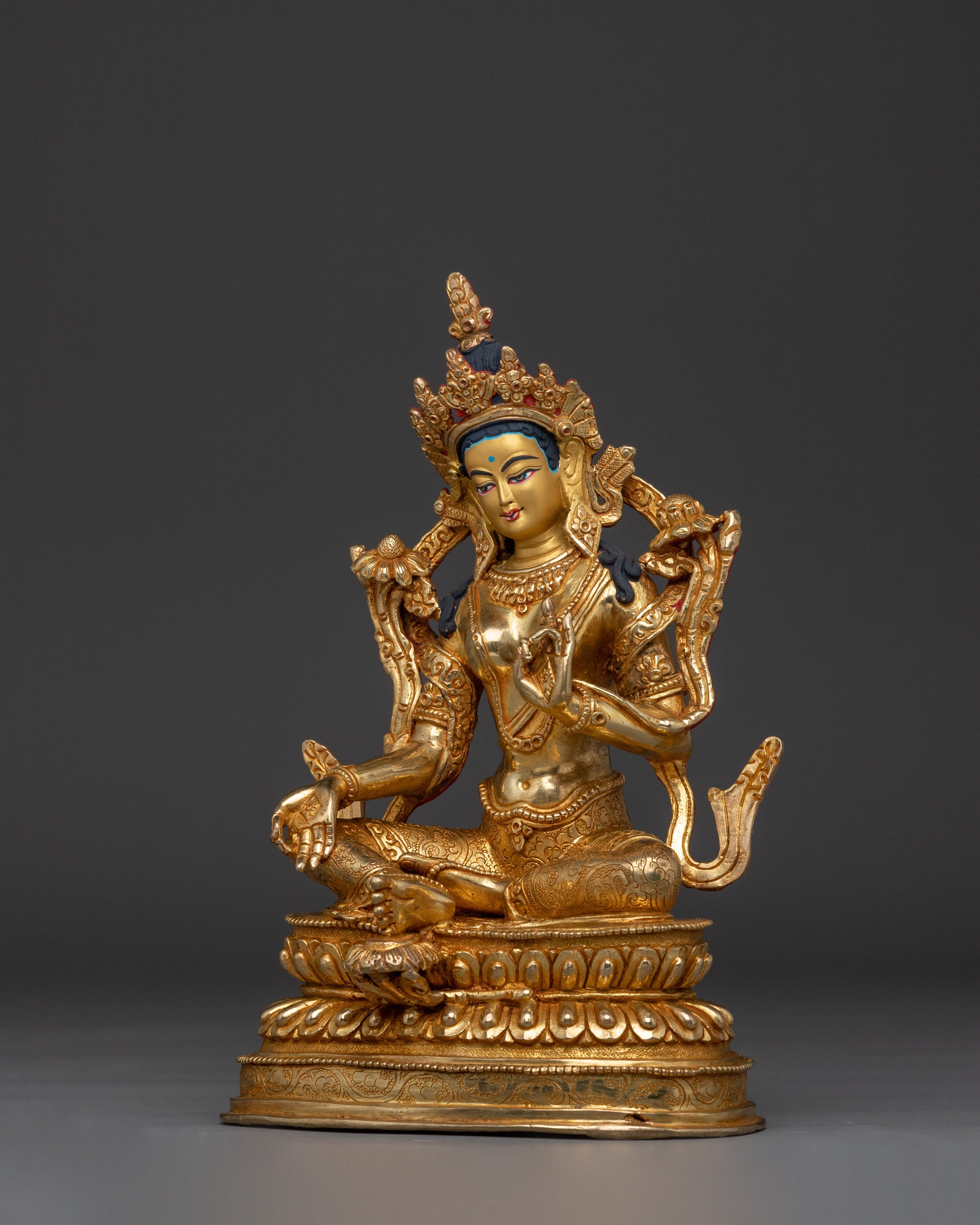 Green Tara for Protection |  Compassionate Tibetan Goddess