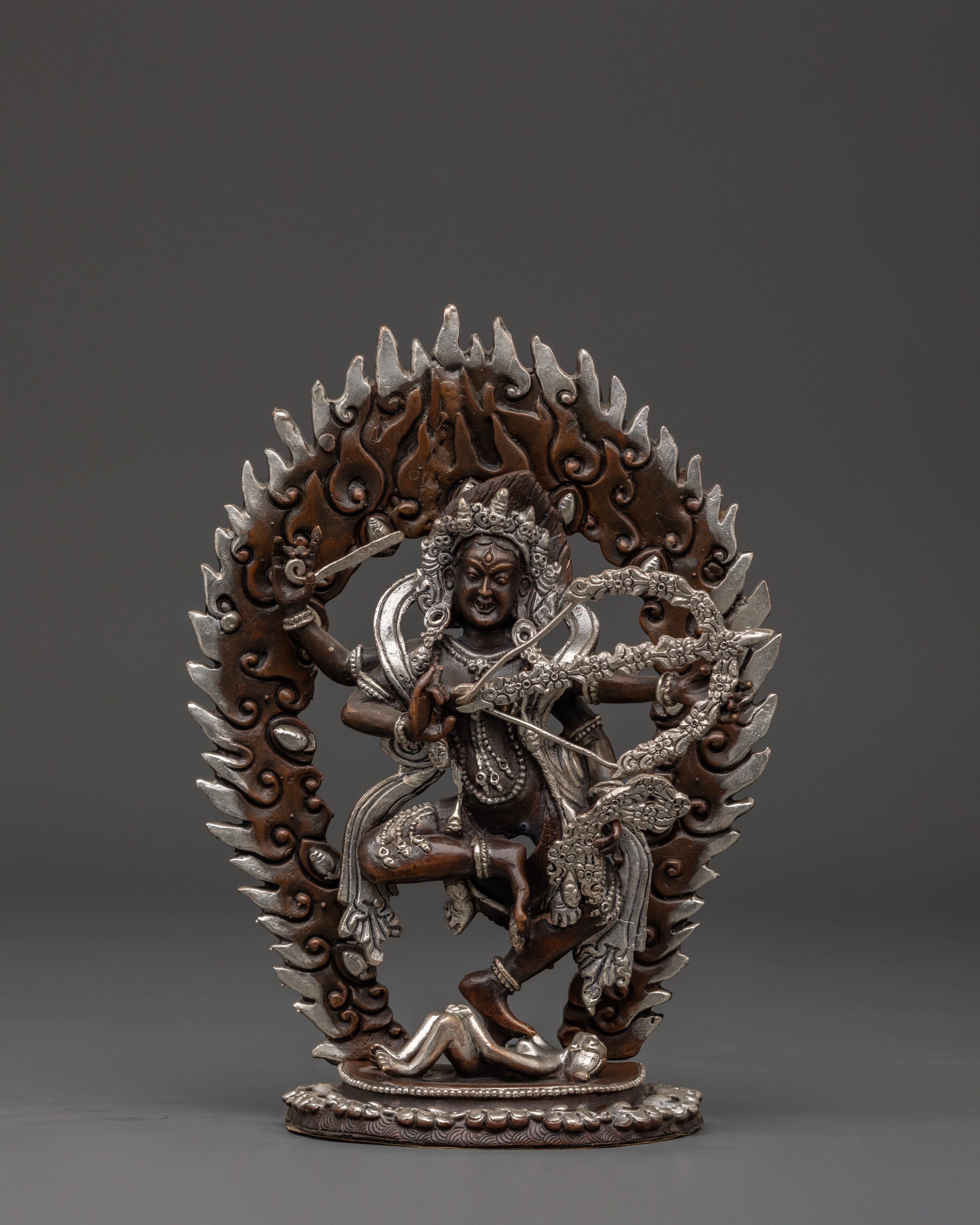 Silver Plated Statue of Kurukulla