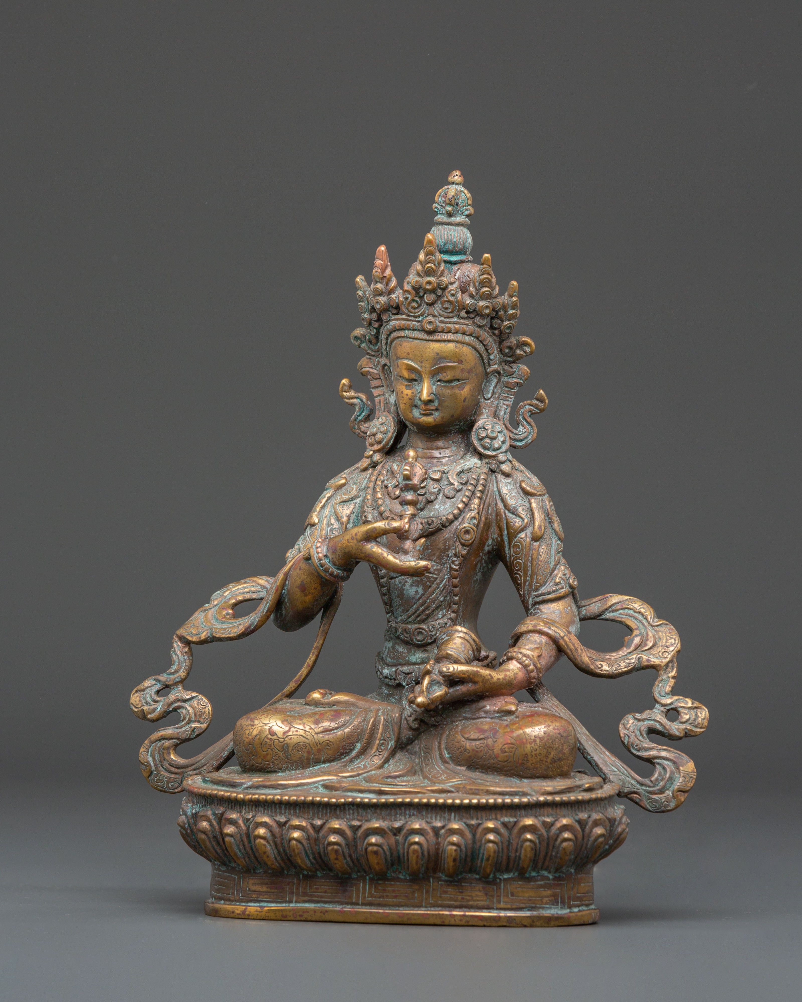 Sacred Purification Deity Vajrasattva Statue | Tibetan Buddhist Sculpture