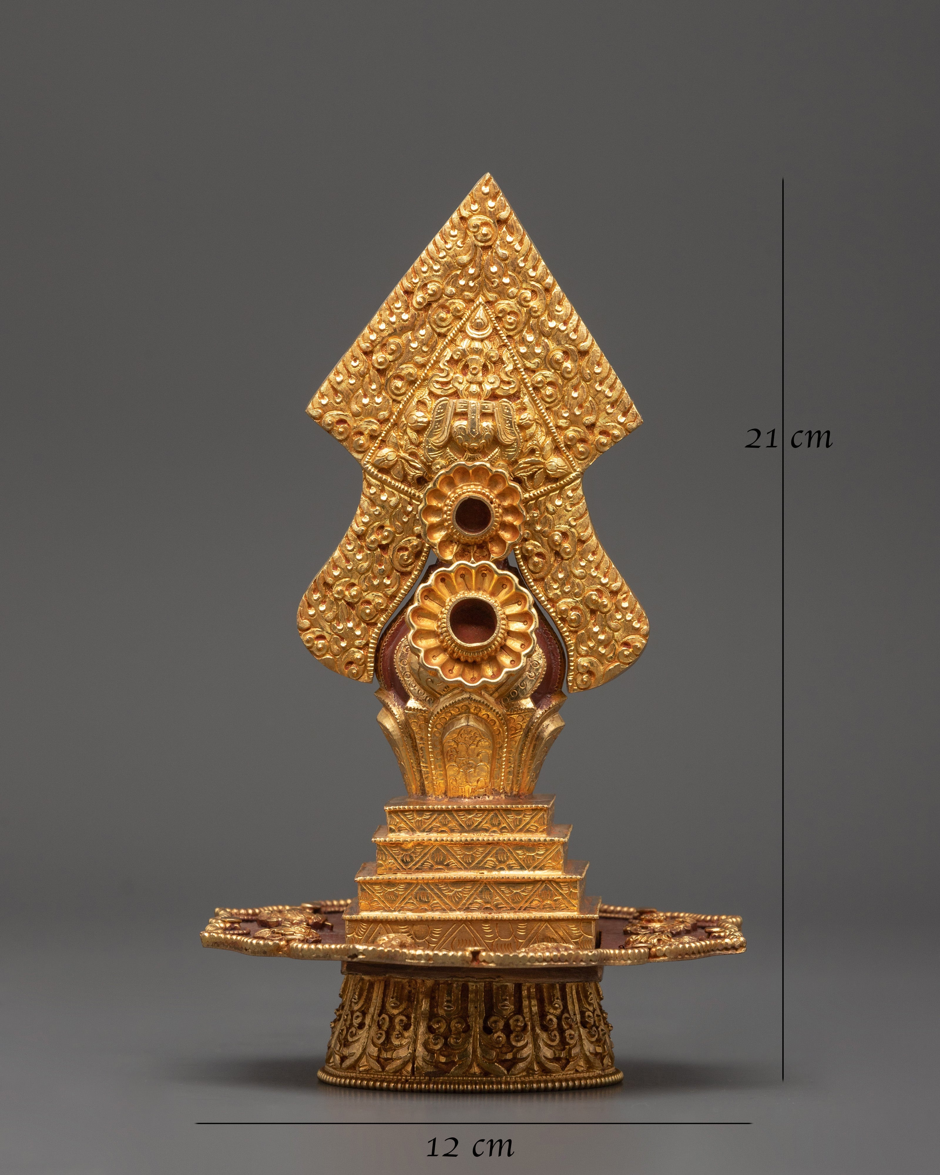 Gold-Plated Life Vessel for Shrine | Traditional Crafts