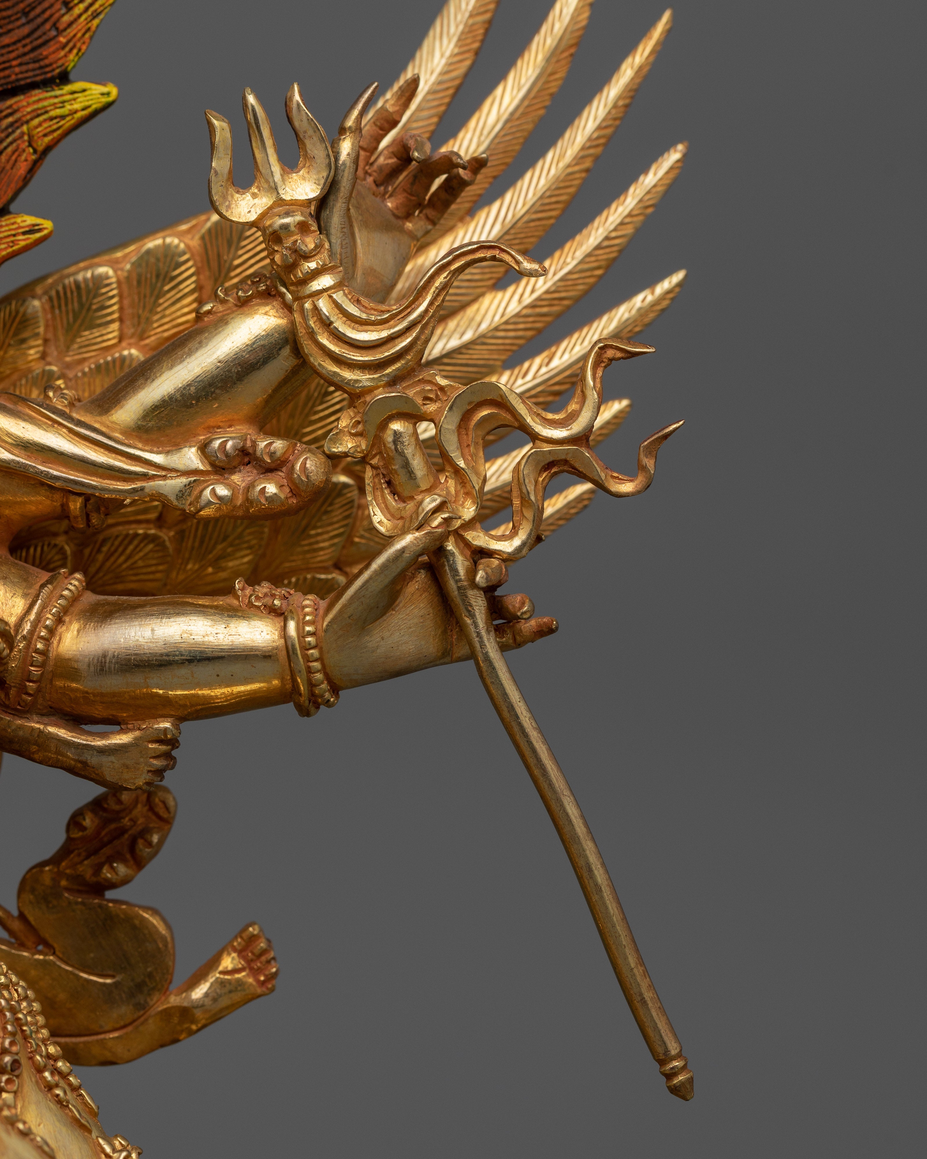 Tibetan Phurba Deity Vajrakilaya Statue | Symbolizing the Unity of Wisdom (includes Consecration)
