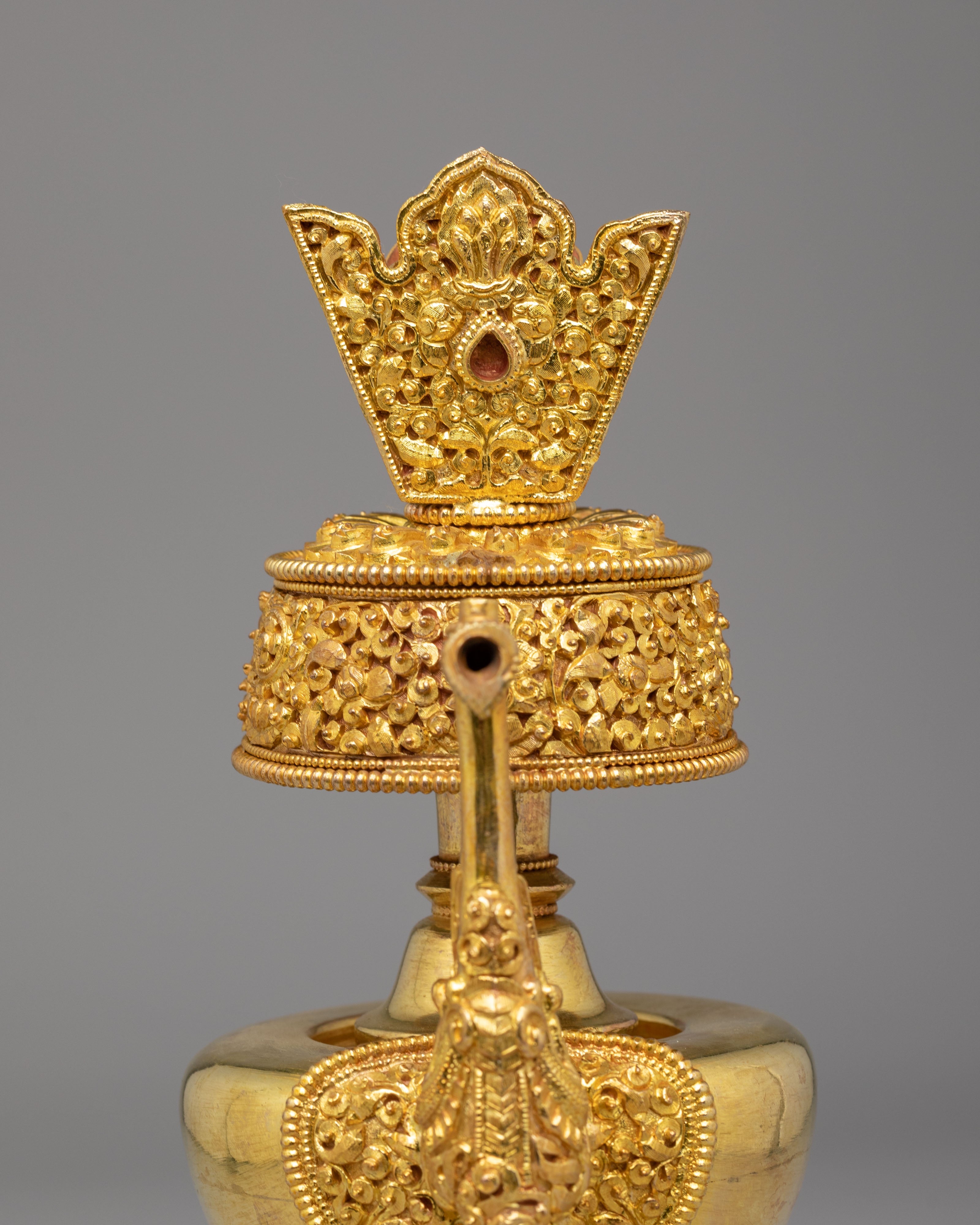 Bhumba Ritual Vessel | Buddhist Puja Meditation Sacred Offering Vase