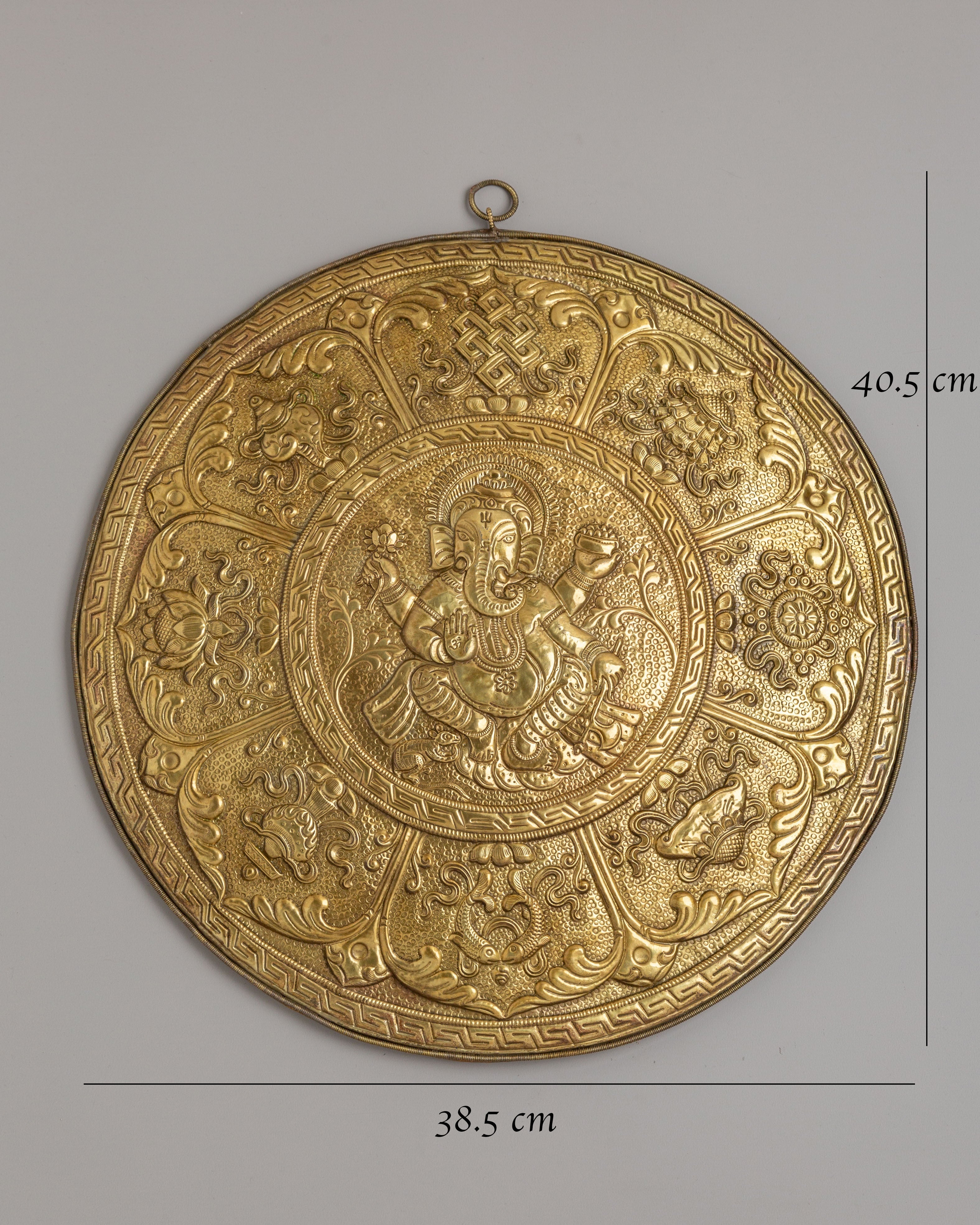 Ganesha Mandala Wall Hanging | Symbol of Prosperity and Harmony