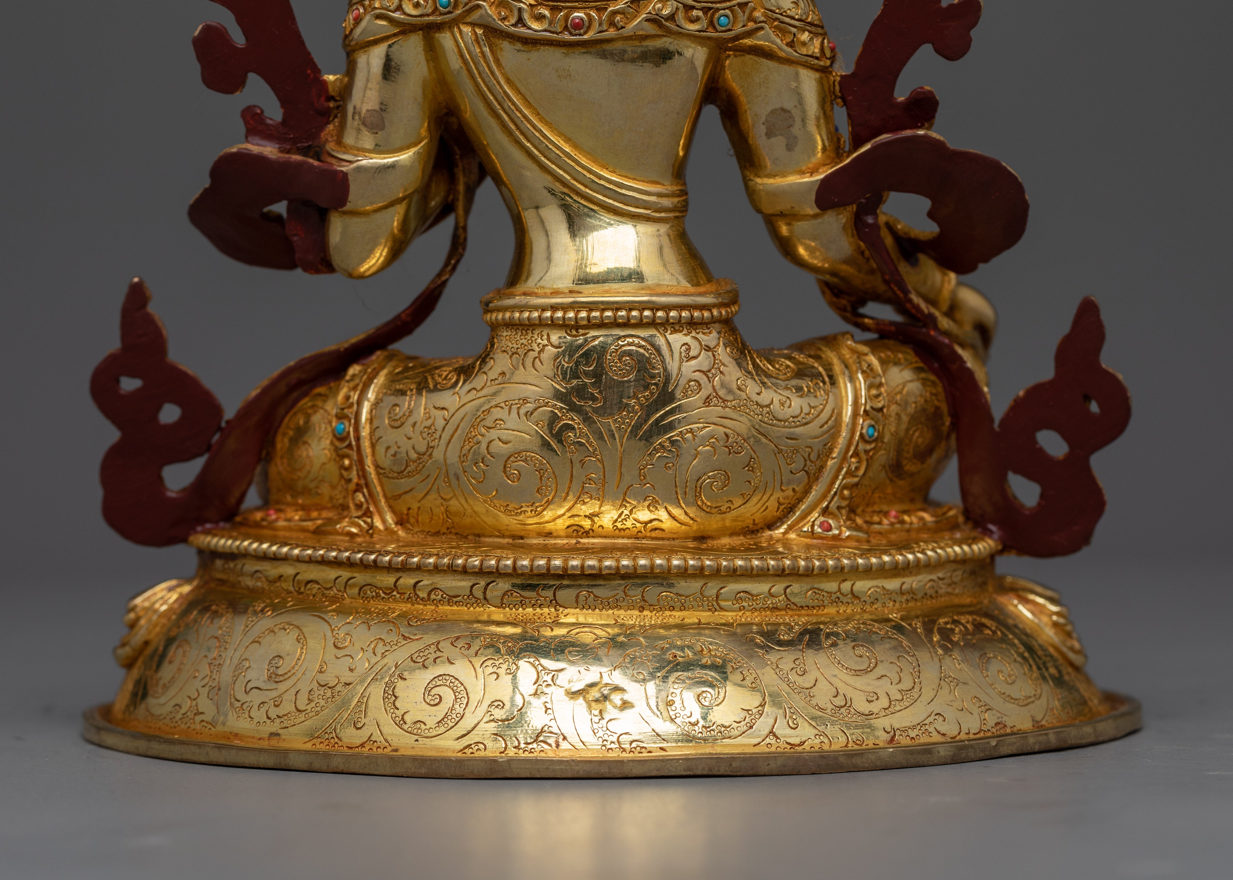 Elegant Green Tara Shri Goddess Statue | A Symbol of Handcrafted Perfection