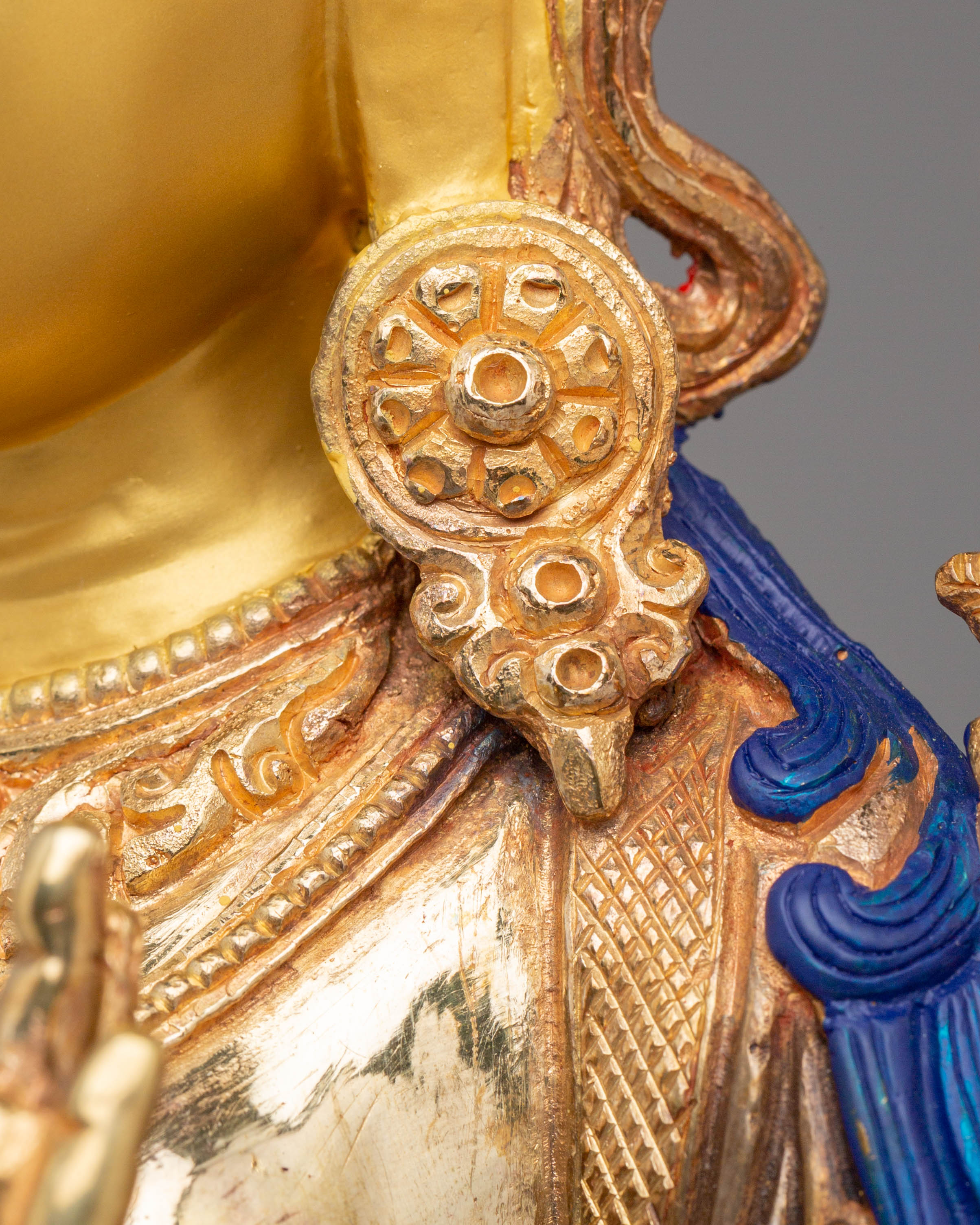 Green Tara Handmade Copper Statue | Divine Protector for Spiritual Growth