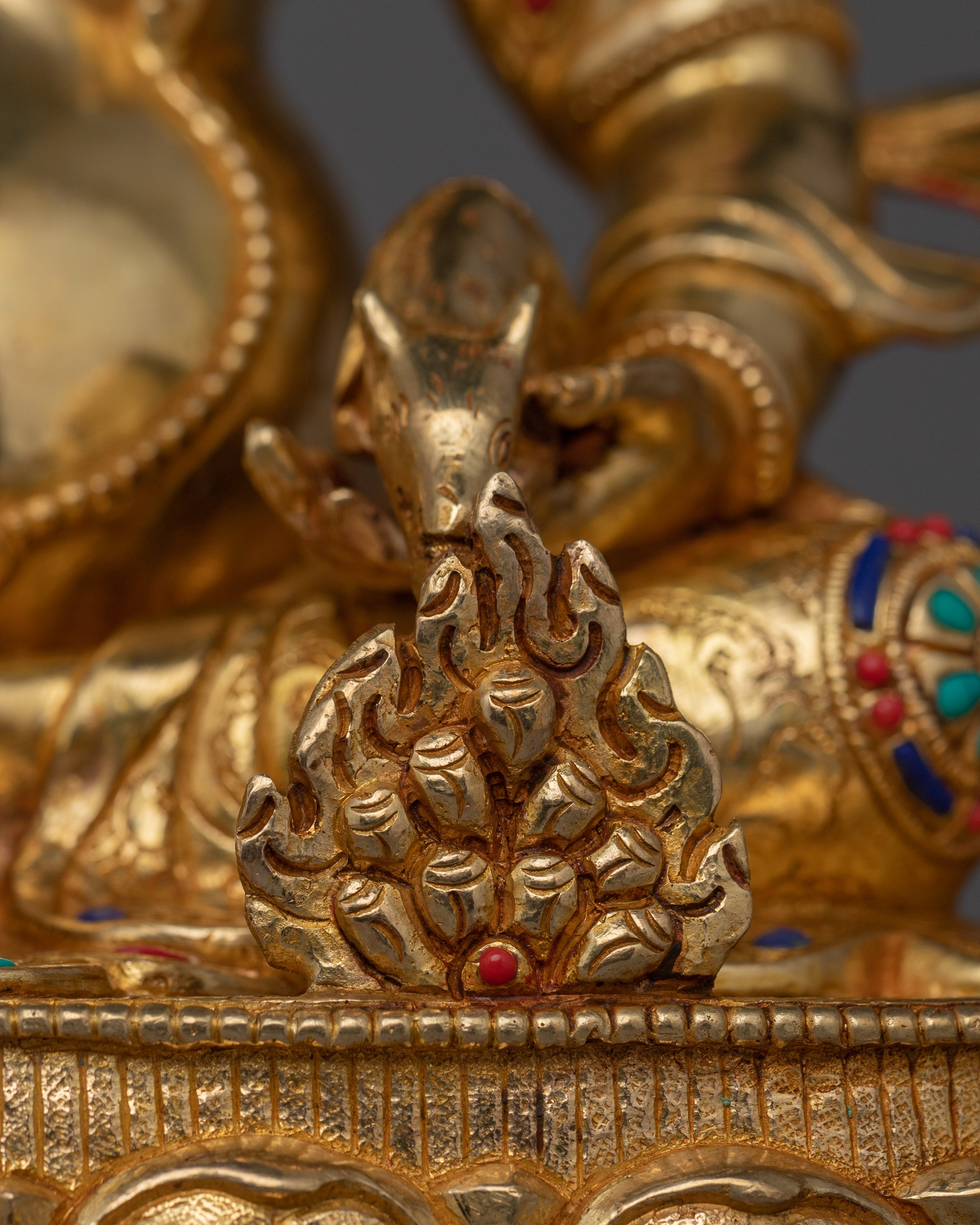 Dzambhala Deity of Wealth Statue | Lord of Treasure