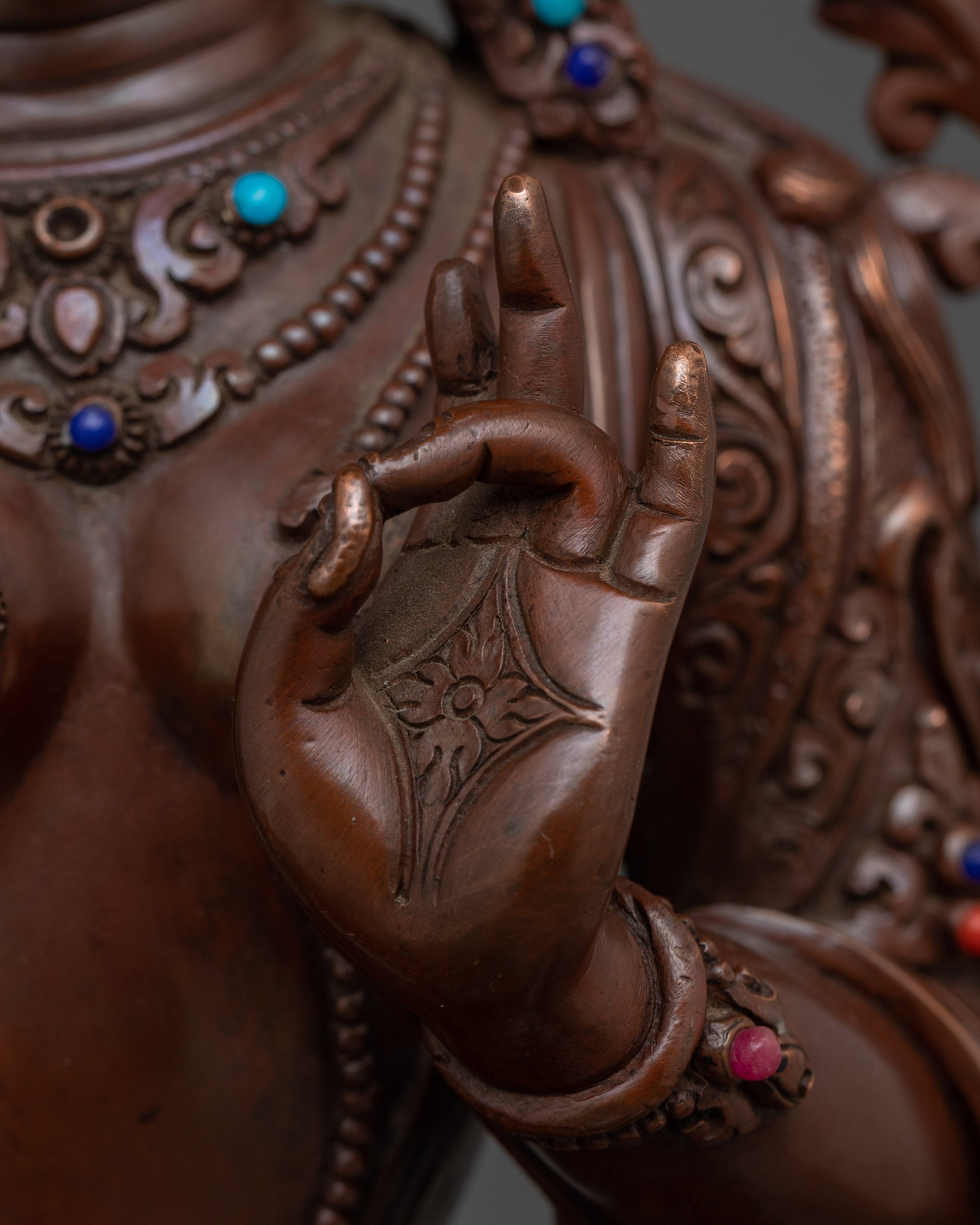 Goddess Shyamatara Statue (Green Tara) | Sacred Sculpture for Buddhist Shrines