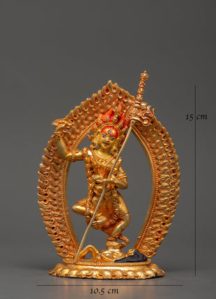 Vajravarahi Wrathful Buddhist Deity Statue | Dorje Phagmo Figurine for Spiritual Awakening