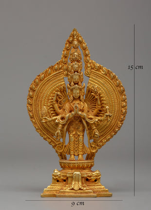 1000 Armed Chenresig for Shrine | Embodiment of Infinite Compassion