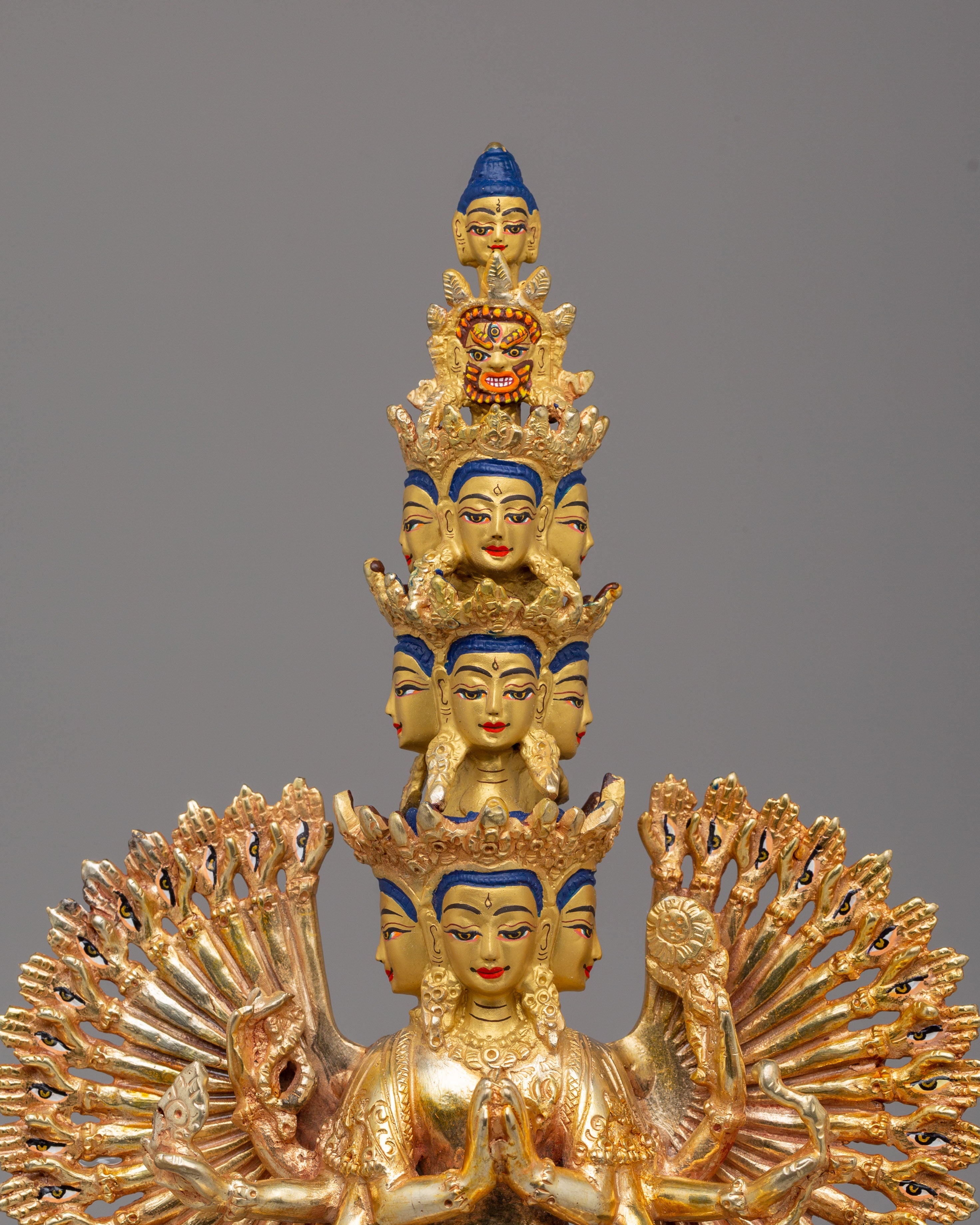 1000 Armed Chenrezig Deity Statue | Avalokiteshvara Buddhist Deity