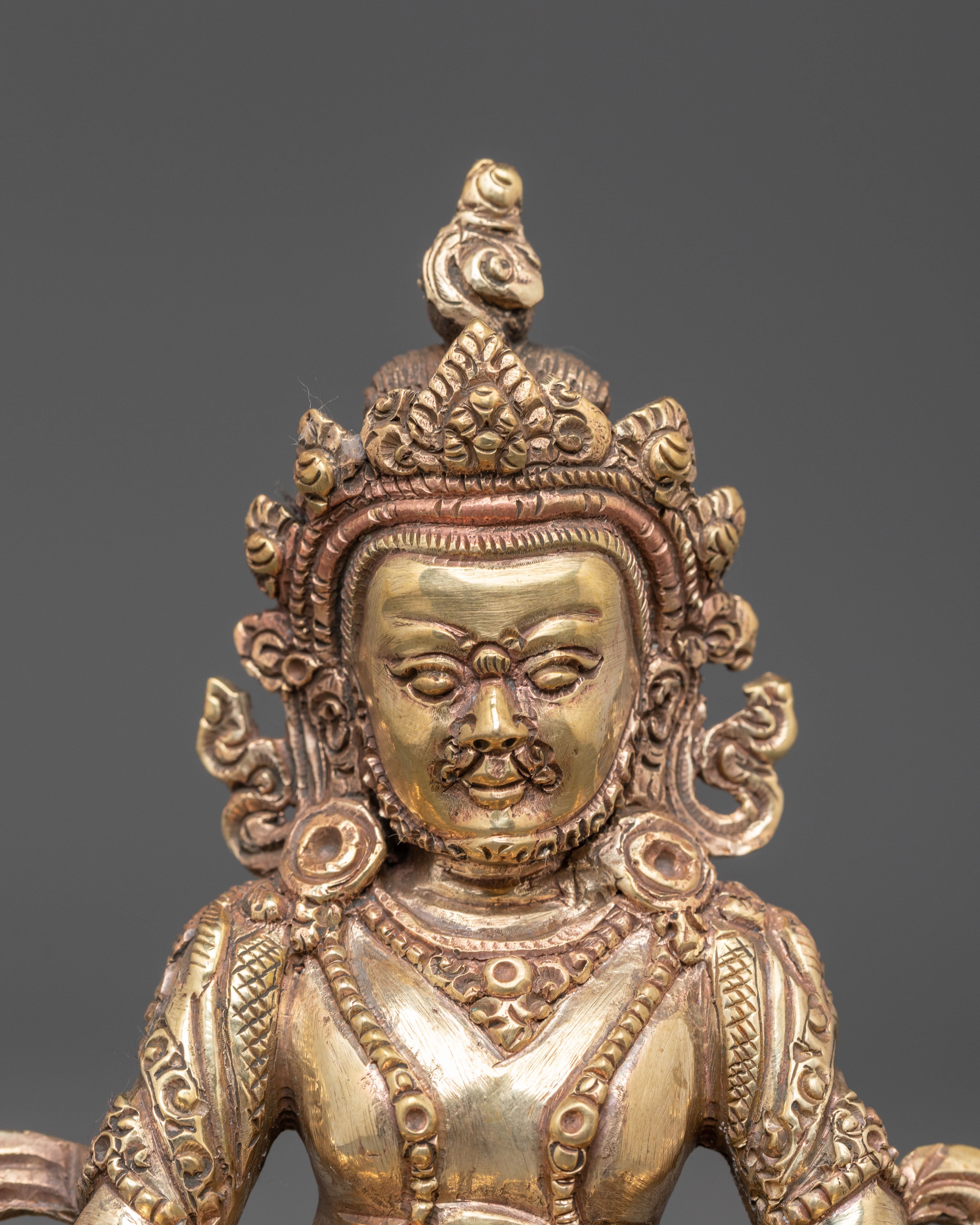 Sacred Statue of Dzambhala | Dzambhala Deity of Wealth and Prosperity