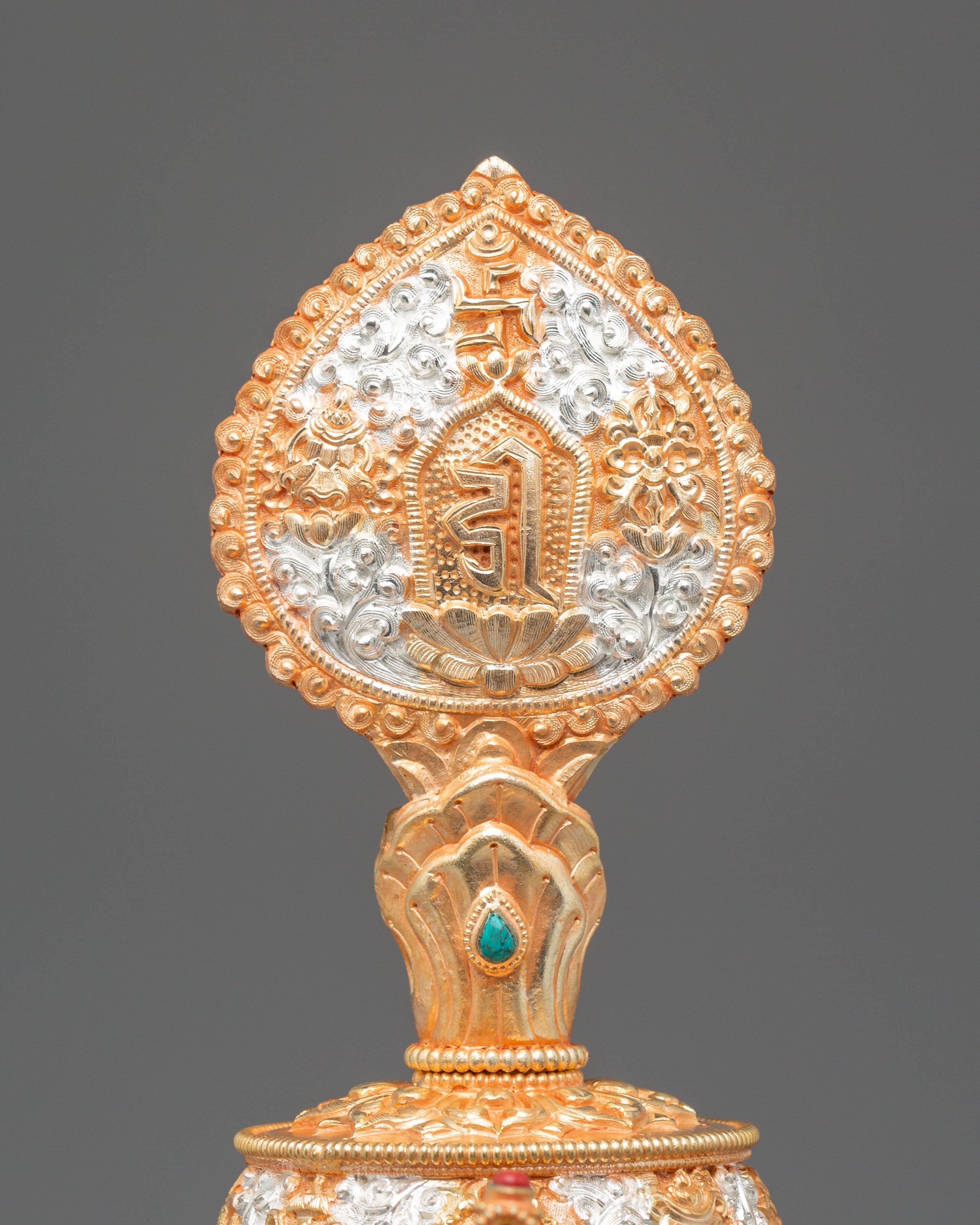 Tibetan Ceremonial Bhumba Set | Buddhist Ritual Offering Vessel