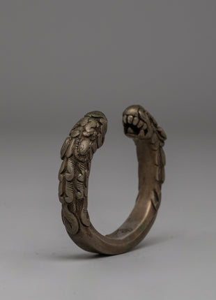 Dragon Headed Bracelet | Intricately Designed Cuffs