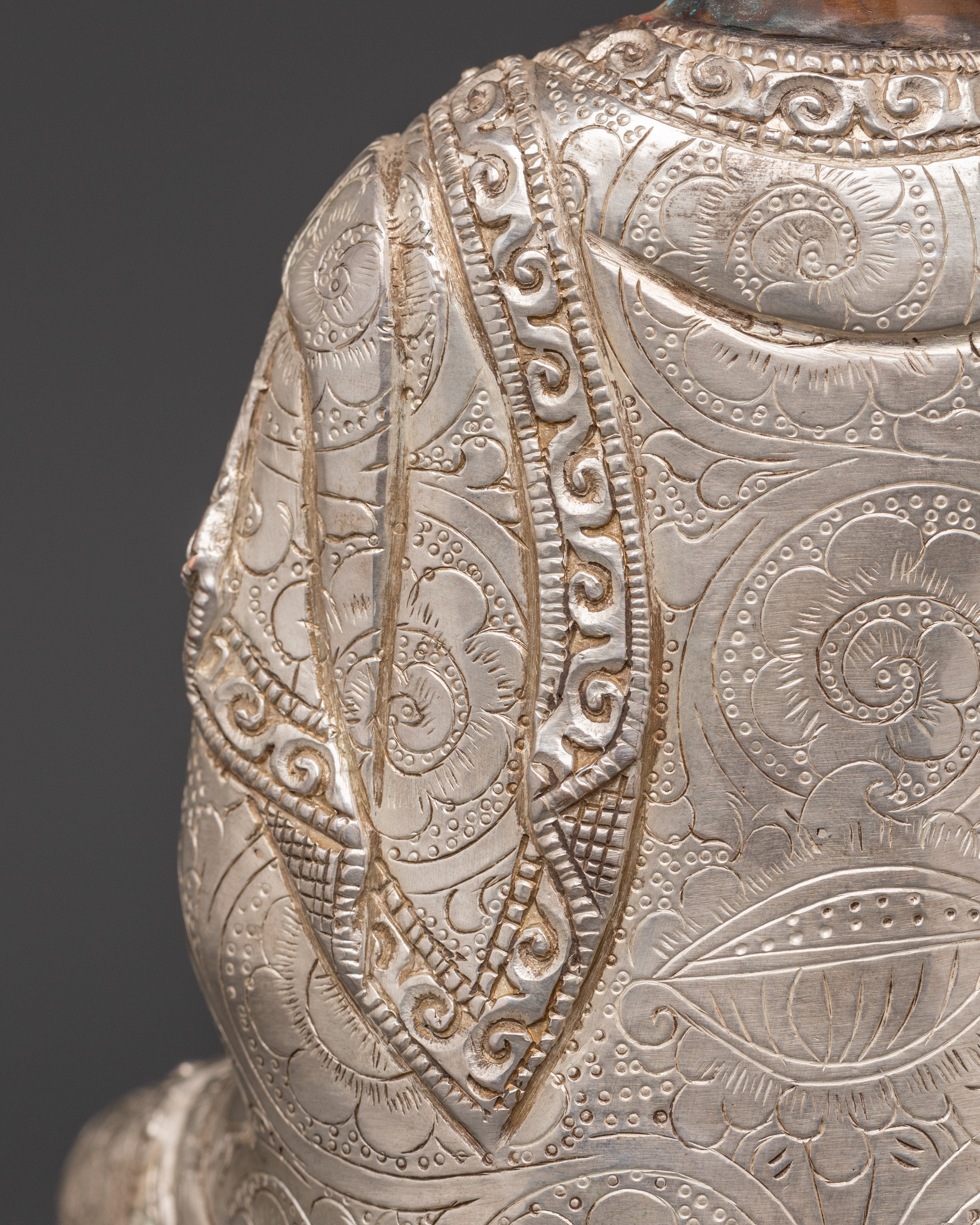 Sacred Buddha Shakyamuni Handcrafted Statue | Himalayan Spiritual Art