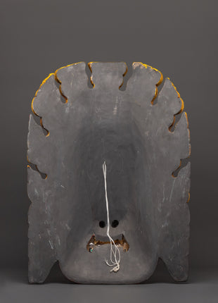 Wrathful Mask of Bhairav | A Powerful Guardian Symbol
