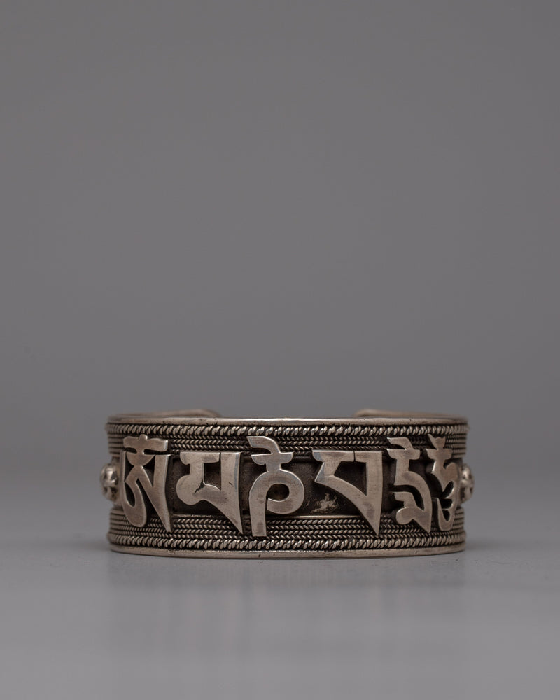 Tibetan Silver With Copper Bracelet | Silver Bracelet and Beautiful Design