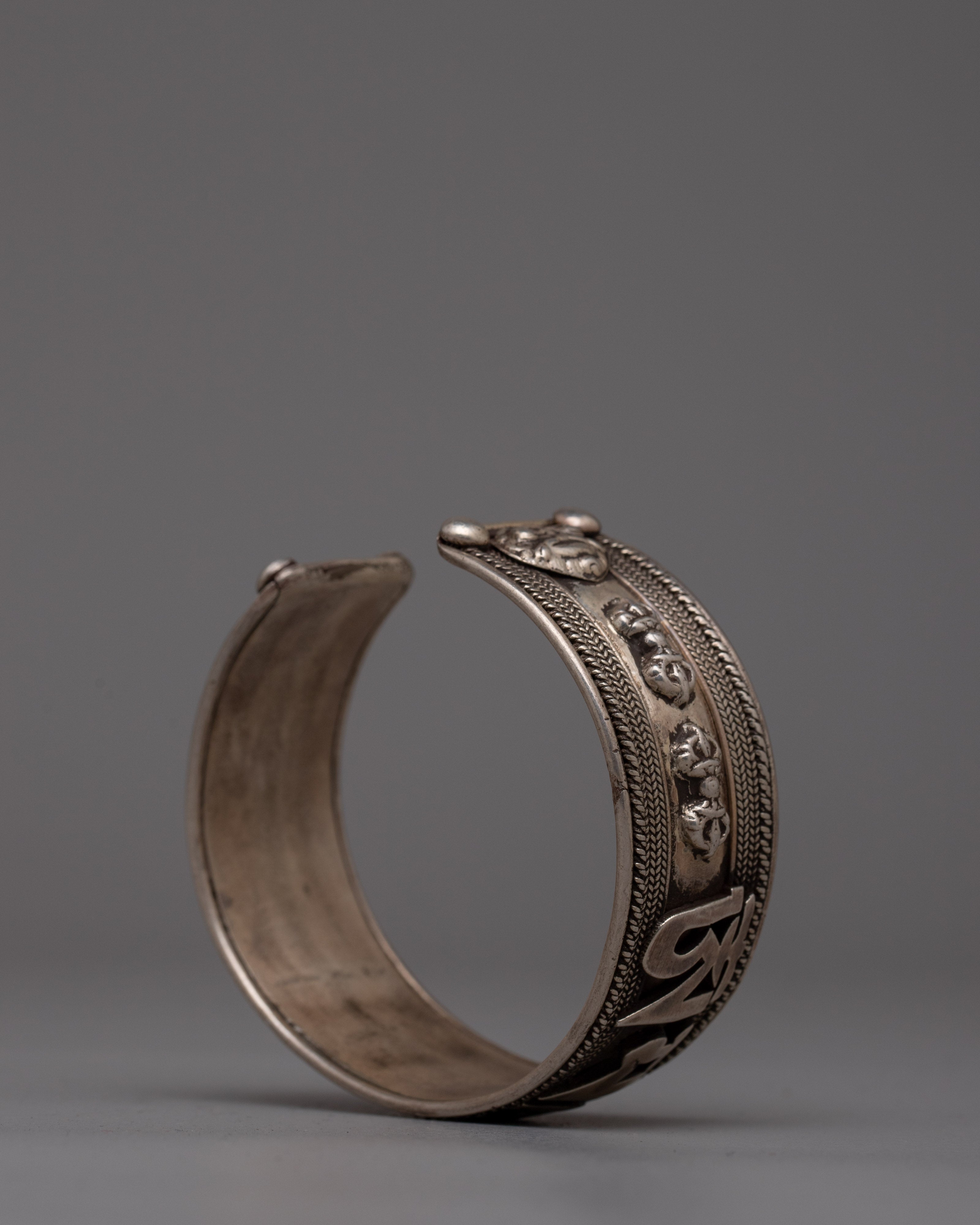 Tibetan Silver With Copper Bracelet | Silver Bracelet and Beautiful Design