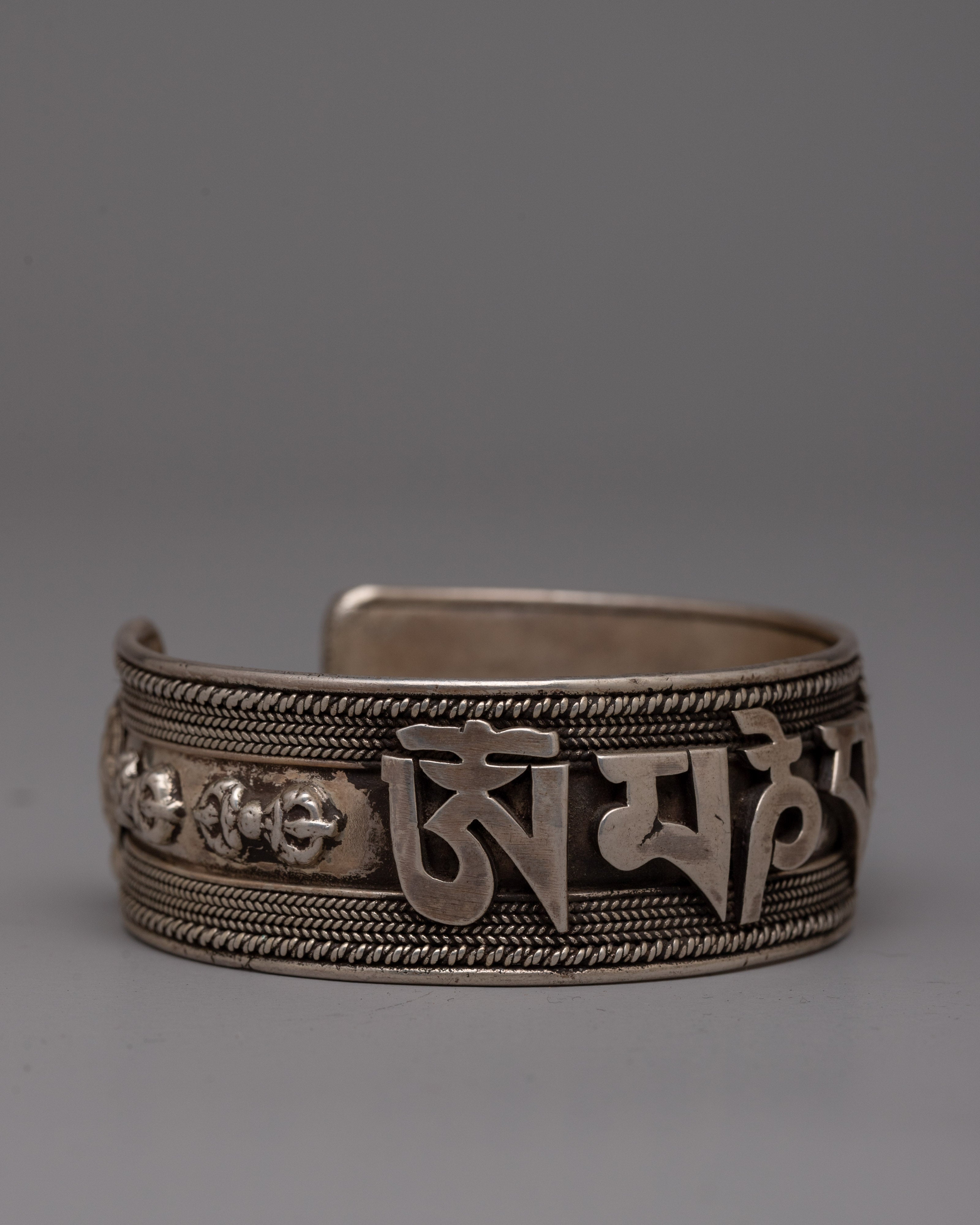Tibetan Silver With Copper Bracelet | Silver Bracelet and Beautiful Design