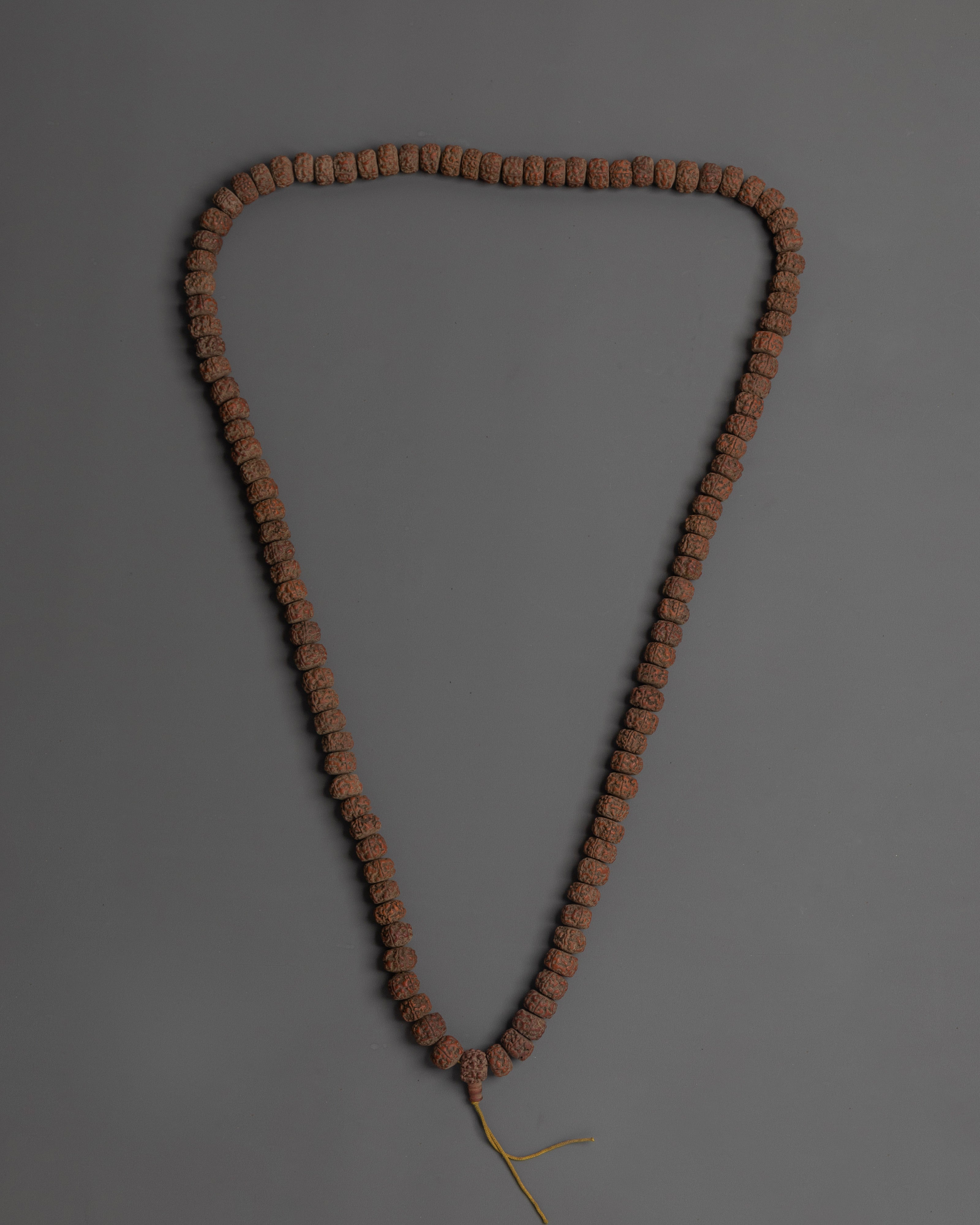 Spiritual Rudraksha Mala | Meditation and Prayer Mala Beads