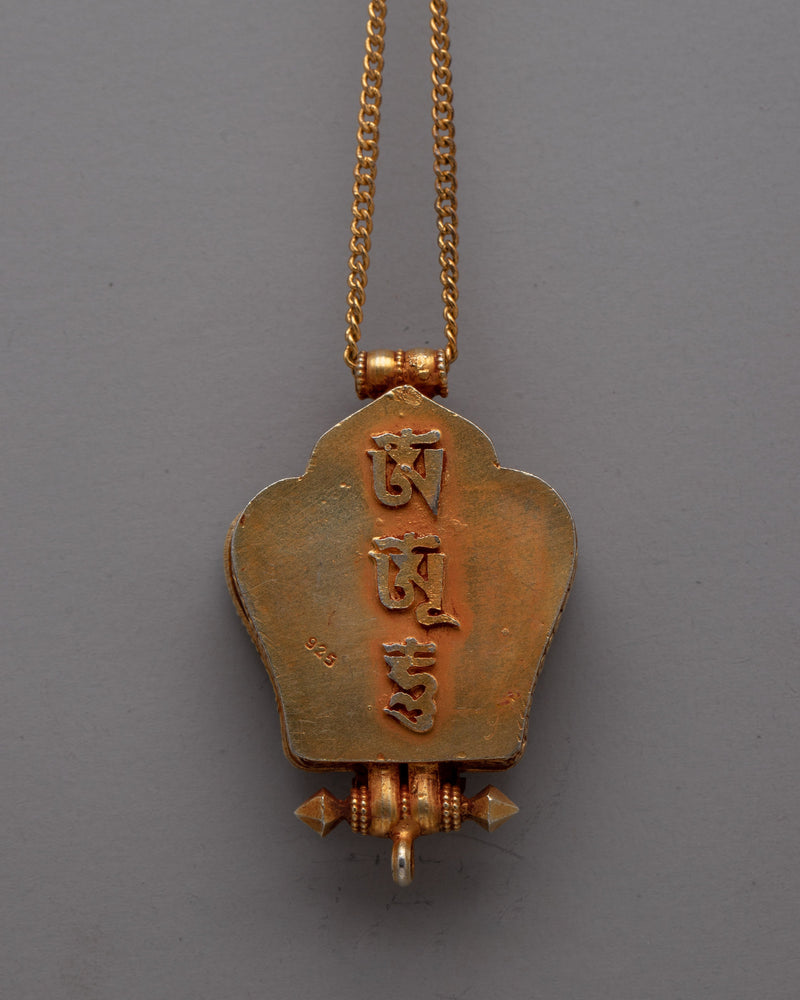 Manjushri Ghau Prayer Locket | Manjushri Bodhisattva Ghau for Enhanced Meditation and Insight