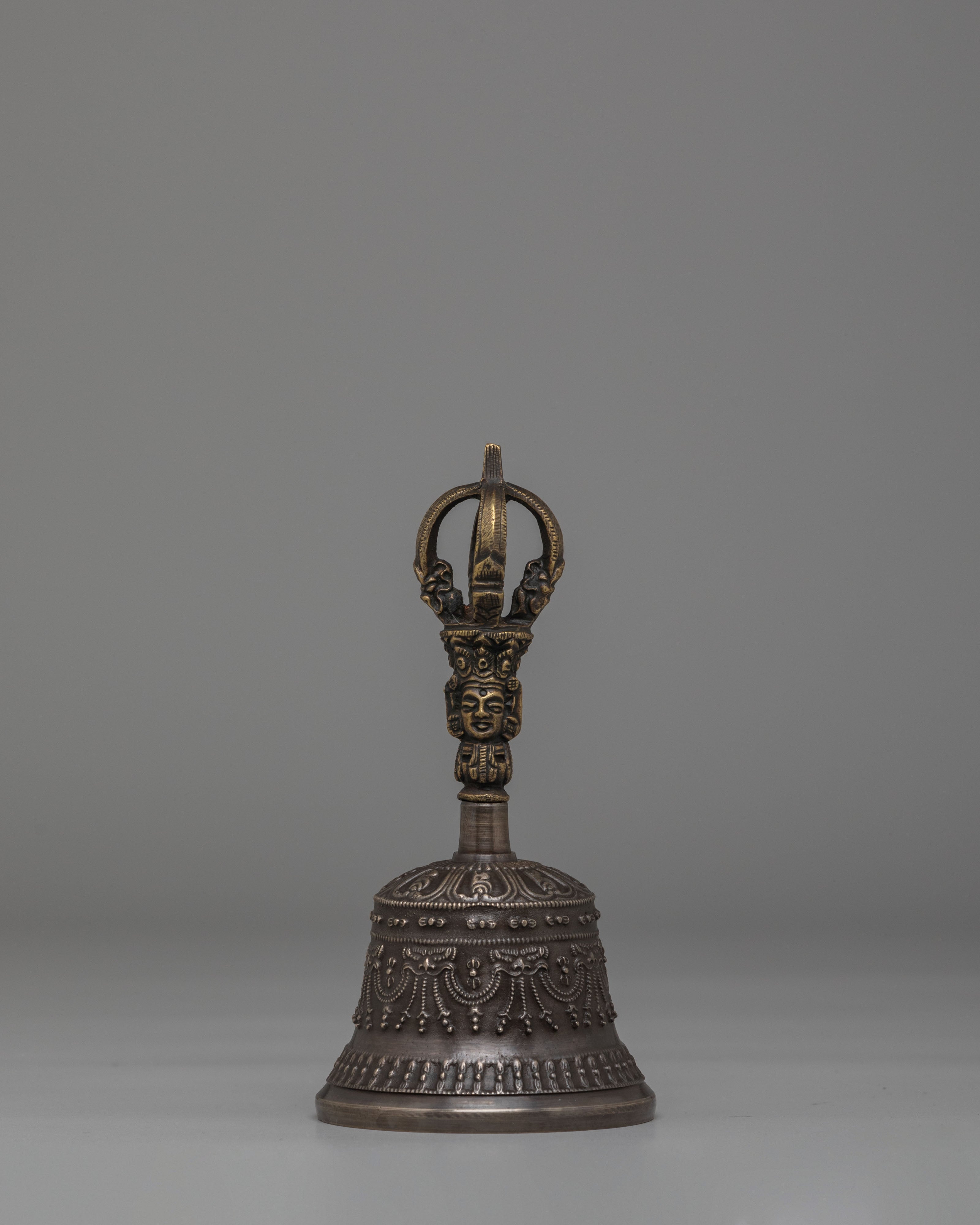 Handmade Vajra and Bell Set | Tibetan Ritual Tools for Spiritual Practice