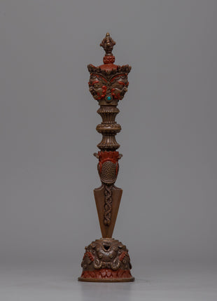 Dorje Phurba Practice Ritual Item | Handcrafted Spiritual Tool Enhancing Ceremonial Decor