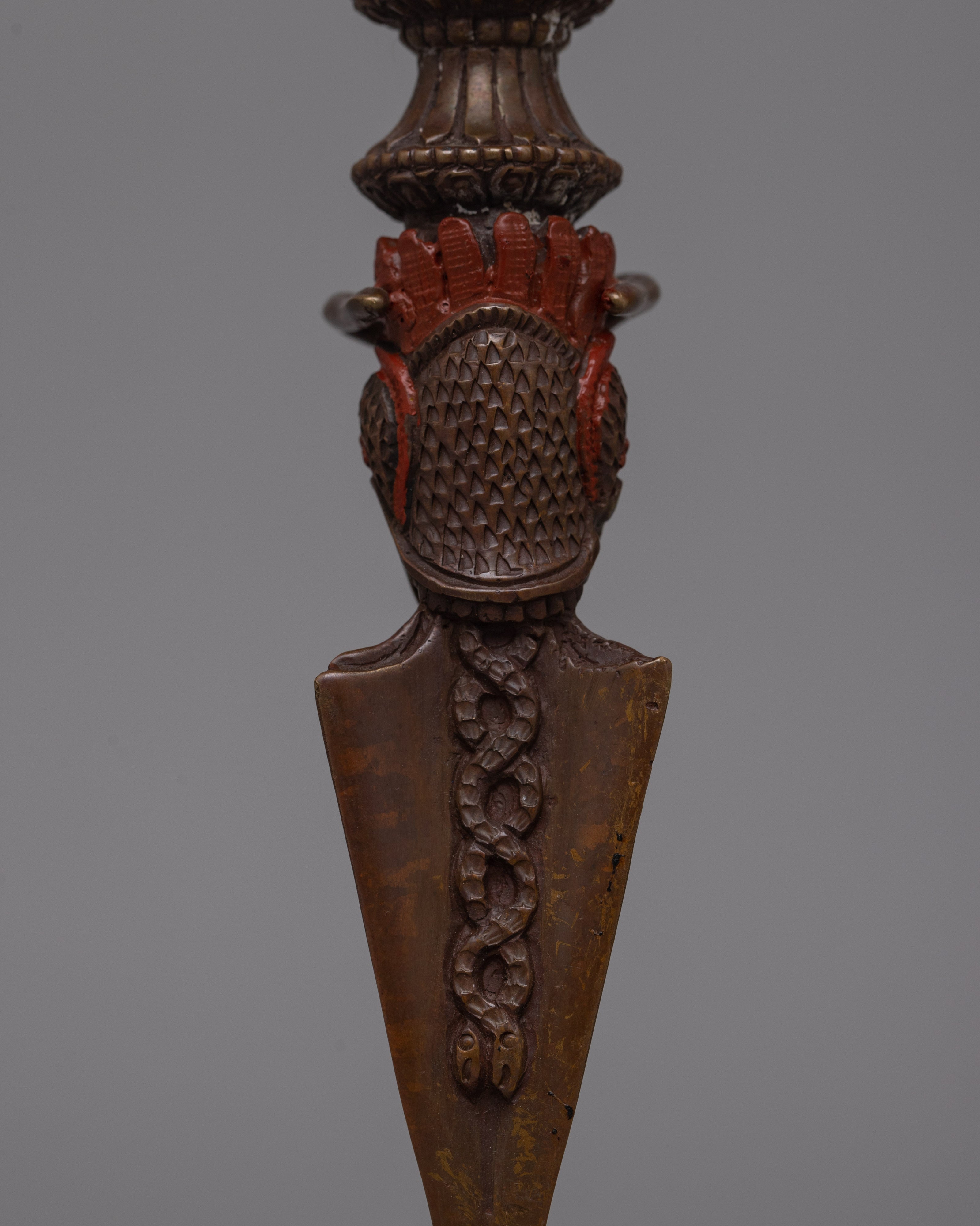 Phurba Kila | Handmade Copper Phurba Dagger for Spiritual Protection & Power