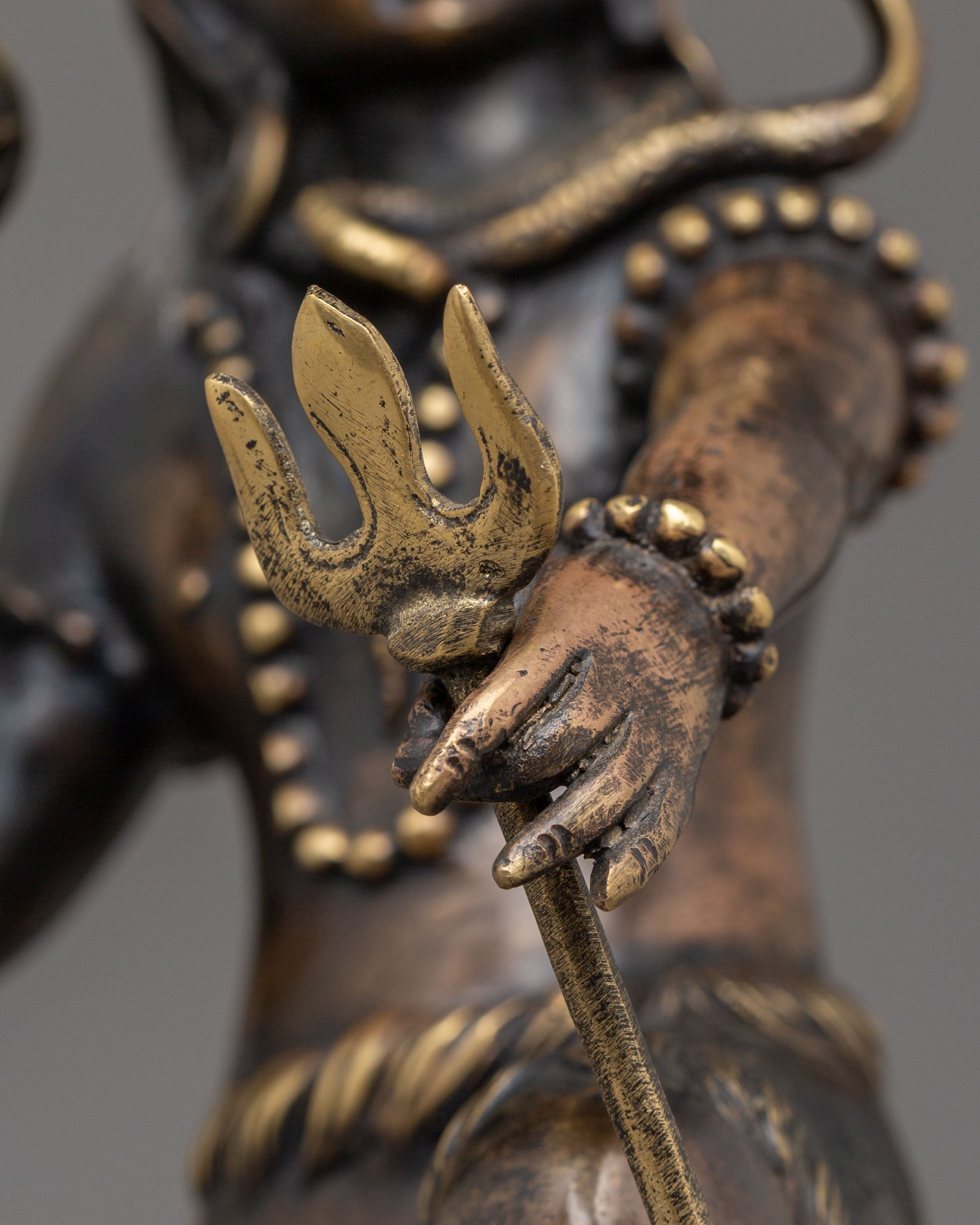 Shiva Handcrafted Brass Statue | Hindu Spiritual Decor